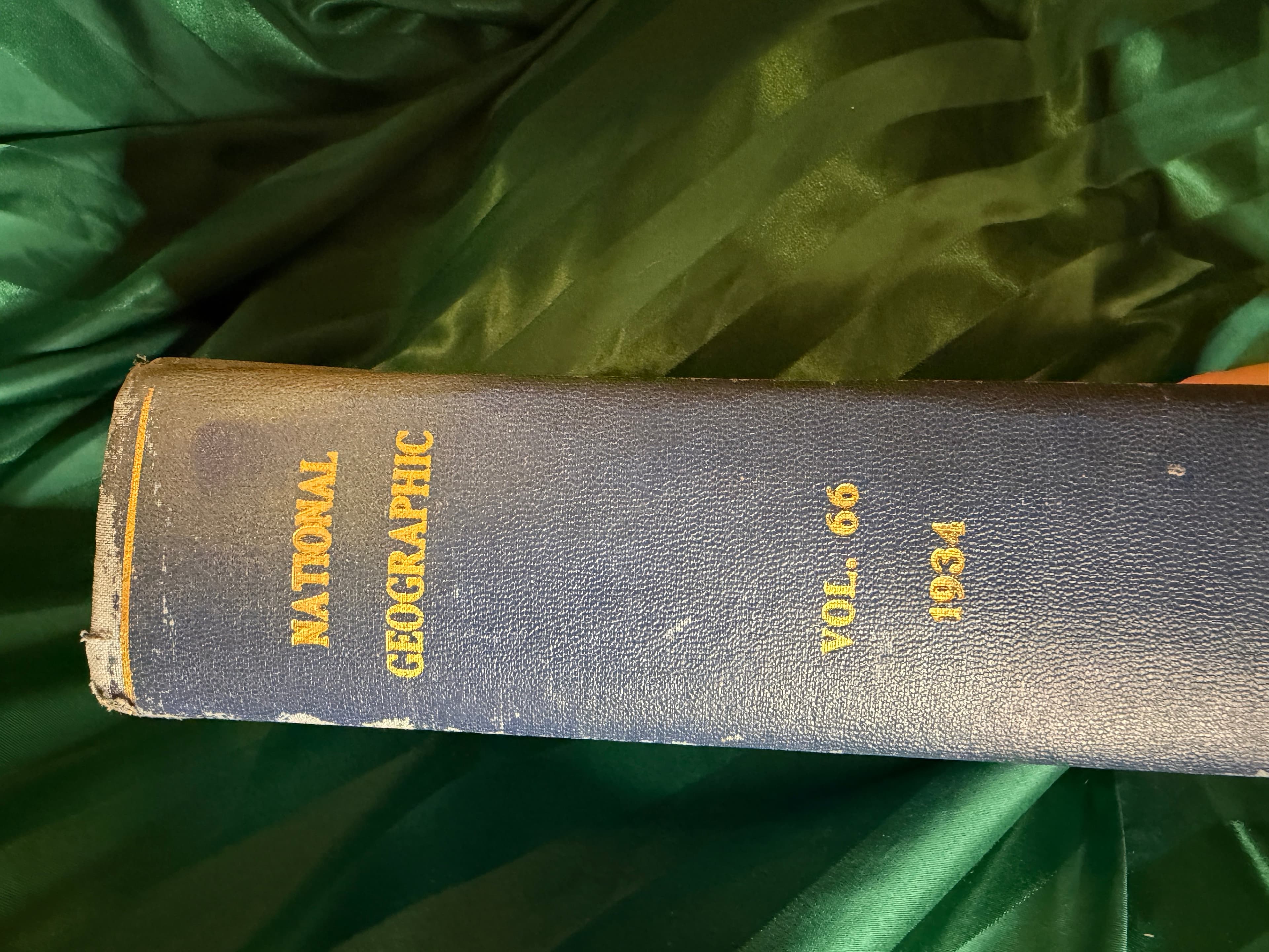 National Geographic Vol. 66 1934 Hardcover - Thumbnail 2
