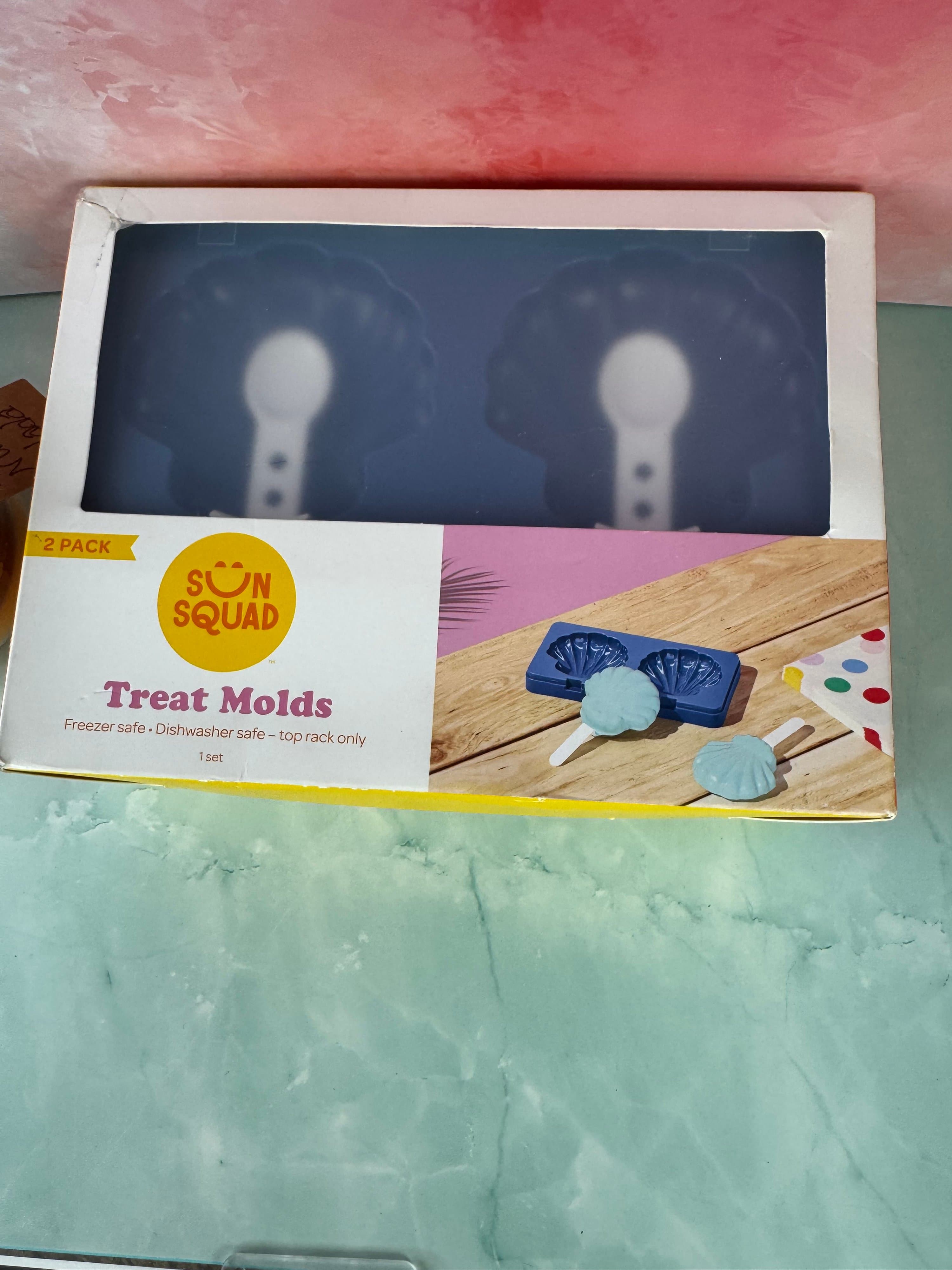 ★ Sun Squad Seashell Treat Molds 2 Pack Popsicle Ice Cream Mold Set - Thumbnail 6