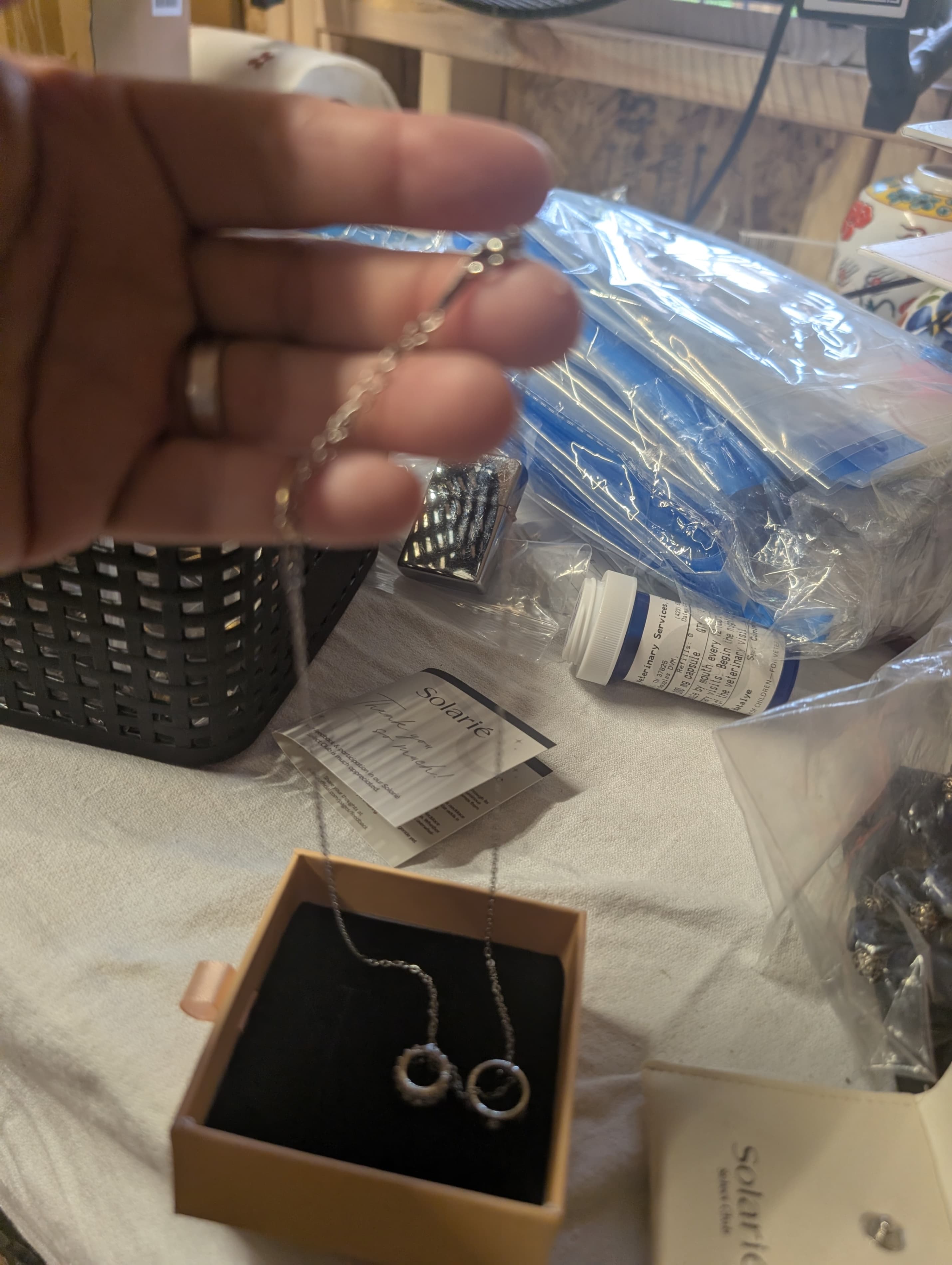 Solarié Select Club Necklace with Circular Pendant - Thumbnail 2