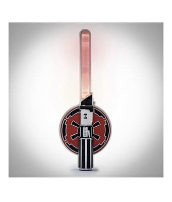 Red Lightsaber Star Wars Disney Light Up Pin Open Edition - Thumbnail 3