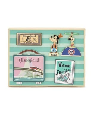 BRAND NEW UNOPENED Disneyland 70th Anniversary Souvenir Box Pin Set - LE 1500 - Thumbnail 3