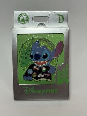2026 Disneyland Mini Jumbo Stitch W/ Pin Board Pin LR Wave A Chaser