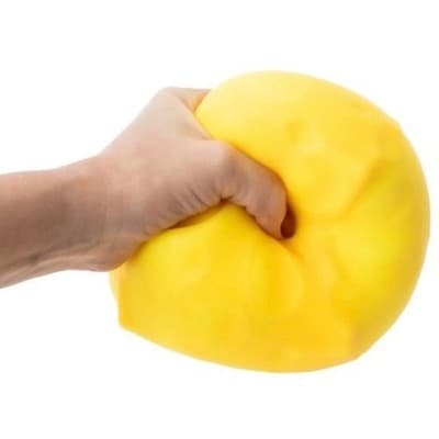 RMS Crazy Fun SmushMart Cheese 5" Squishy Viral TikTok Sensory Fidget Toy - Thumbnail 3