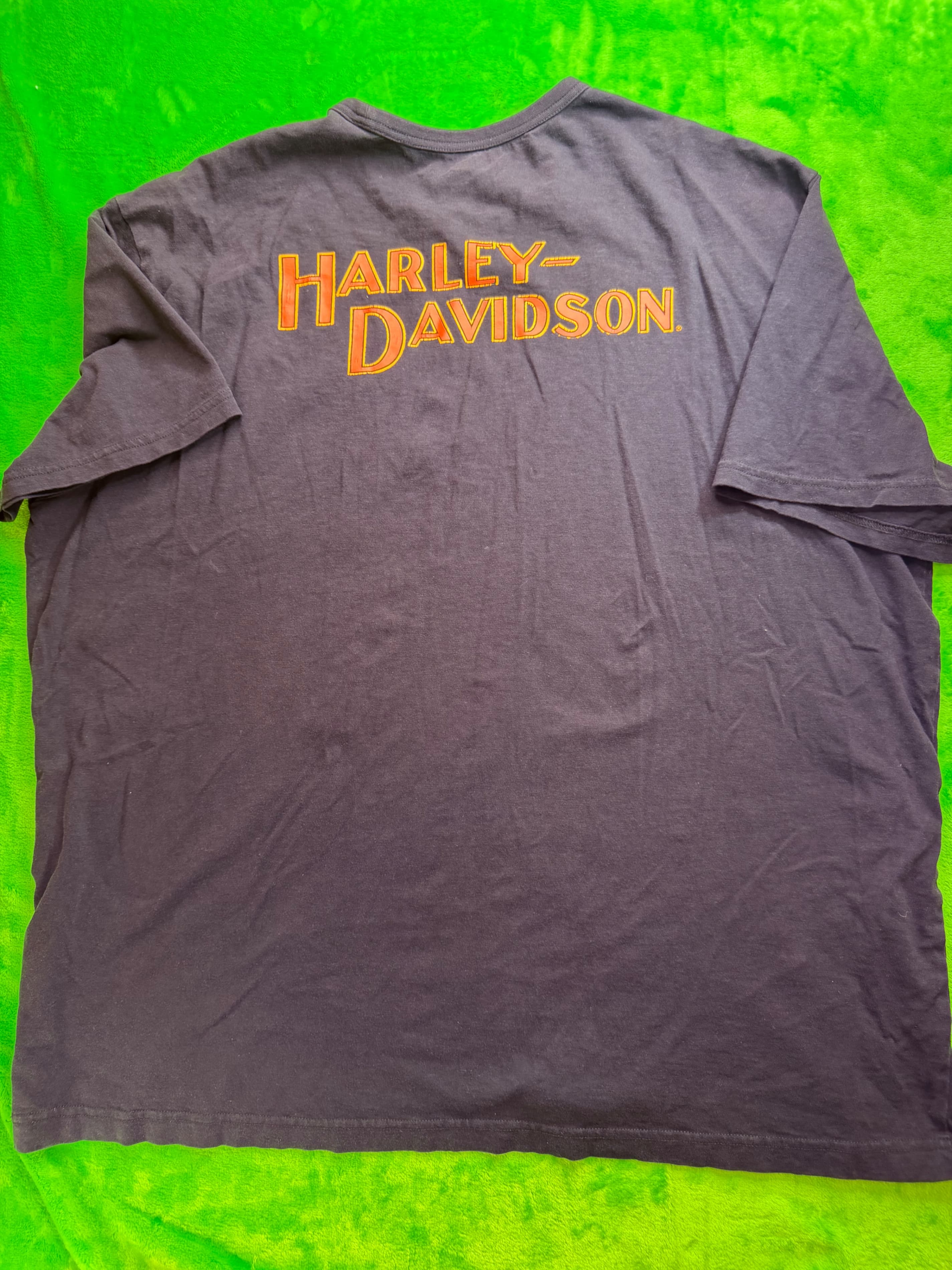 Harley-Davidson Bar & Shield Pocket Tee Black Mens Sz 2XL - Thumbnail 2