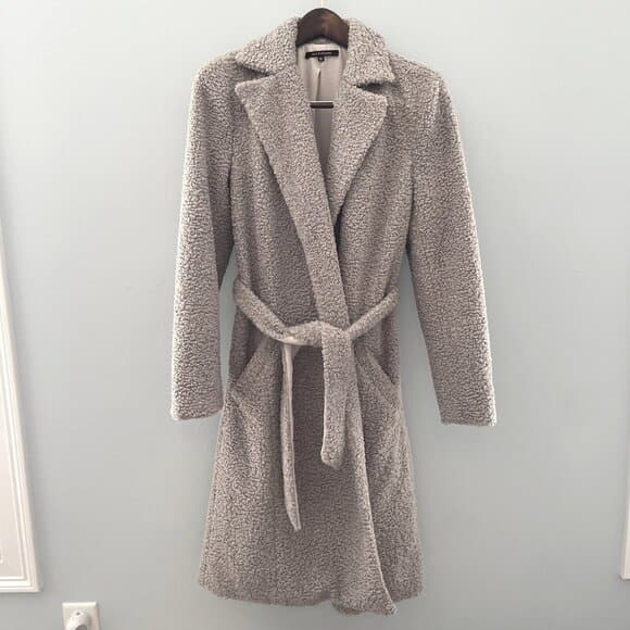XS Ava & Aiden Boucle Long Coat - NWOT - Thumbnail 5