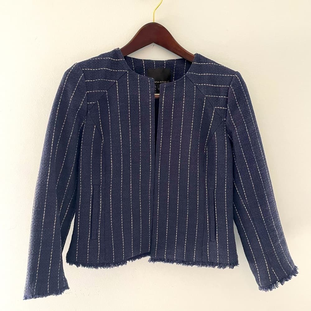 Banana Republic Blazer - Size 4 - Thumbnail 4