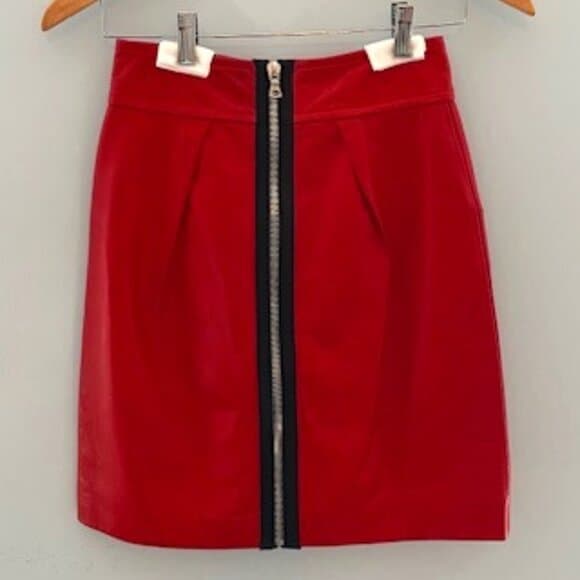 3.1 Phillip Lim Leather Skirt - Size 2 - Thumbnail 5