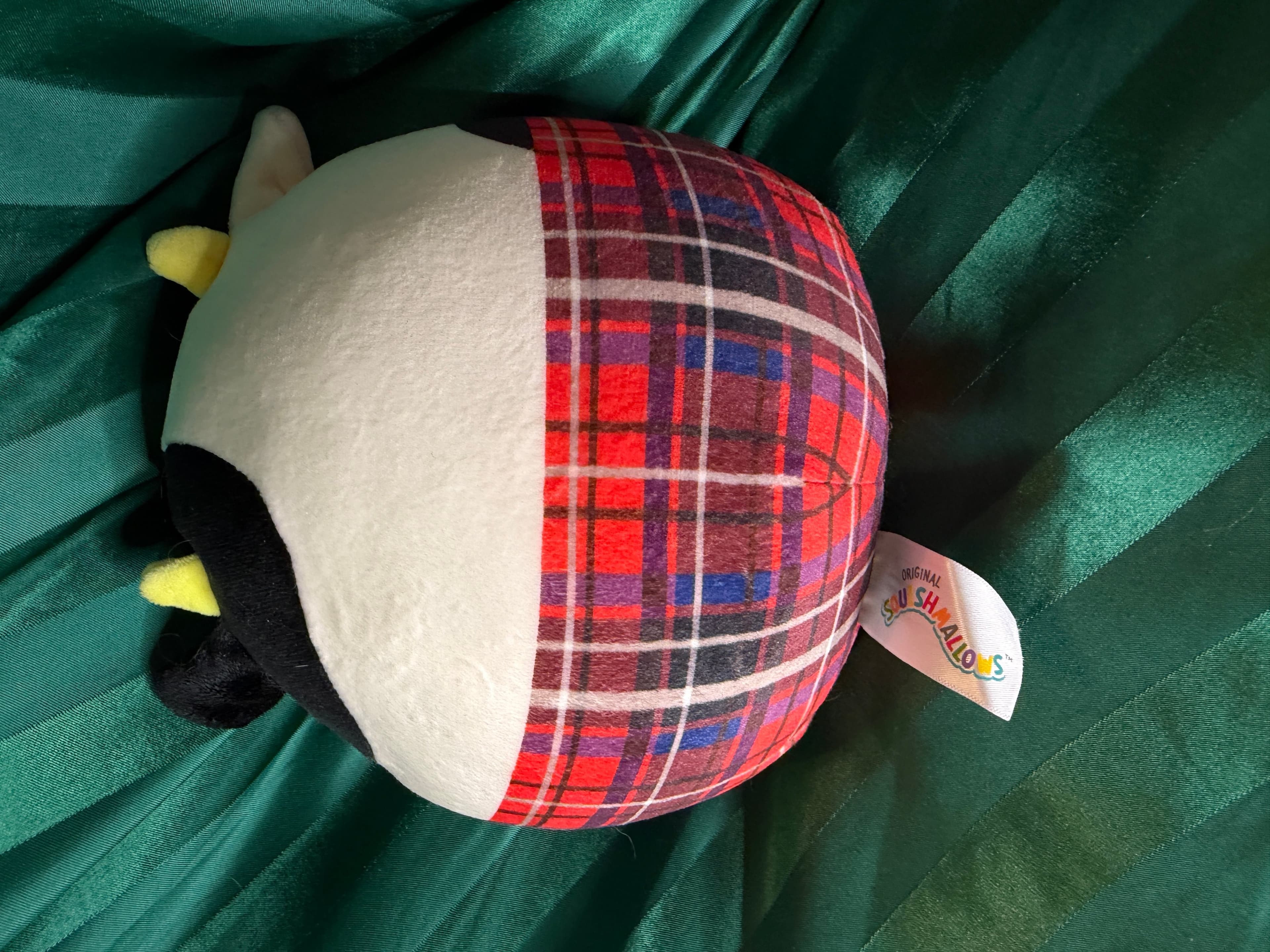 Squishmallows Plaid Cow Plush Toy - Thumbnail 2