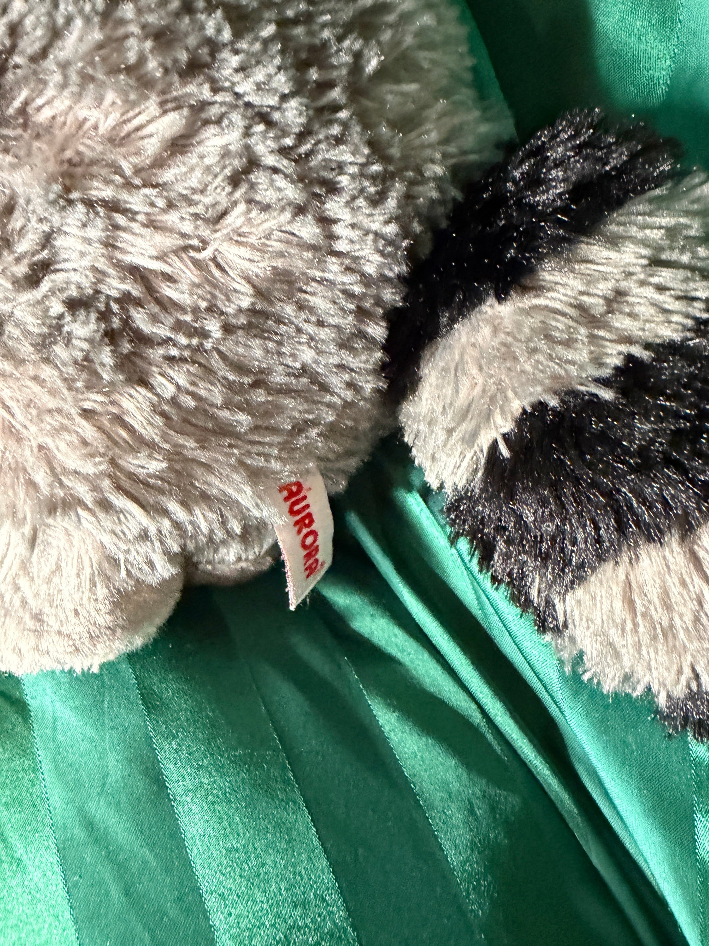 Aurora Raccoon Plush Toy Soft Stuffed Animal - Thumbnail 2