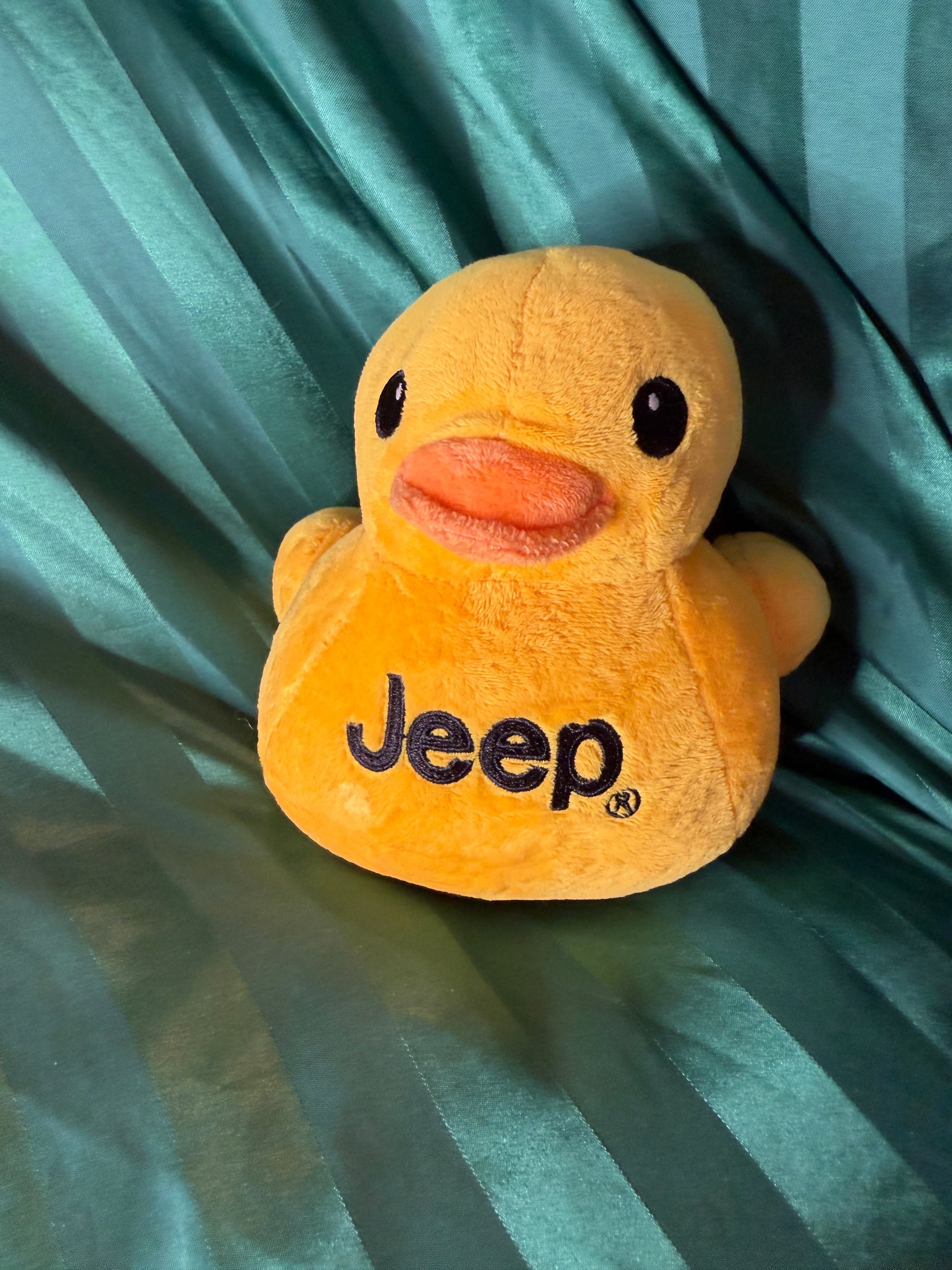 Jeep Yellow Duck Plush Toy Licensed Product