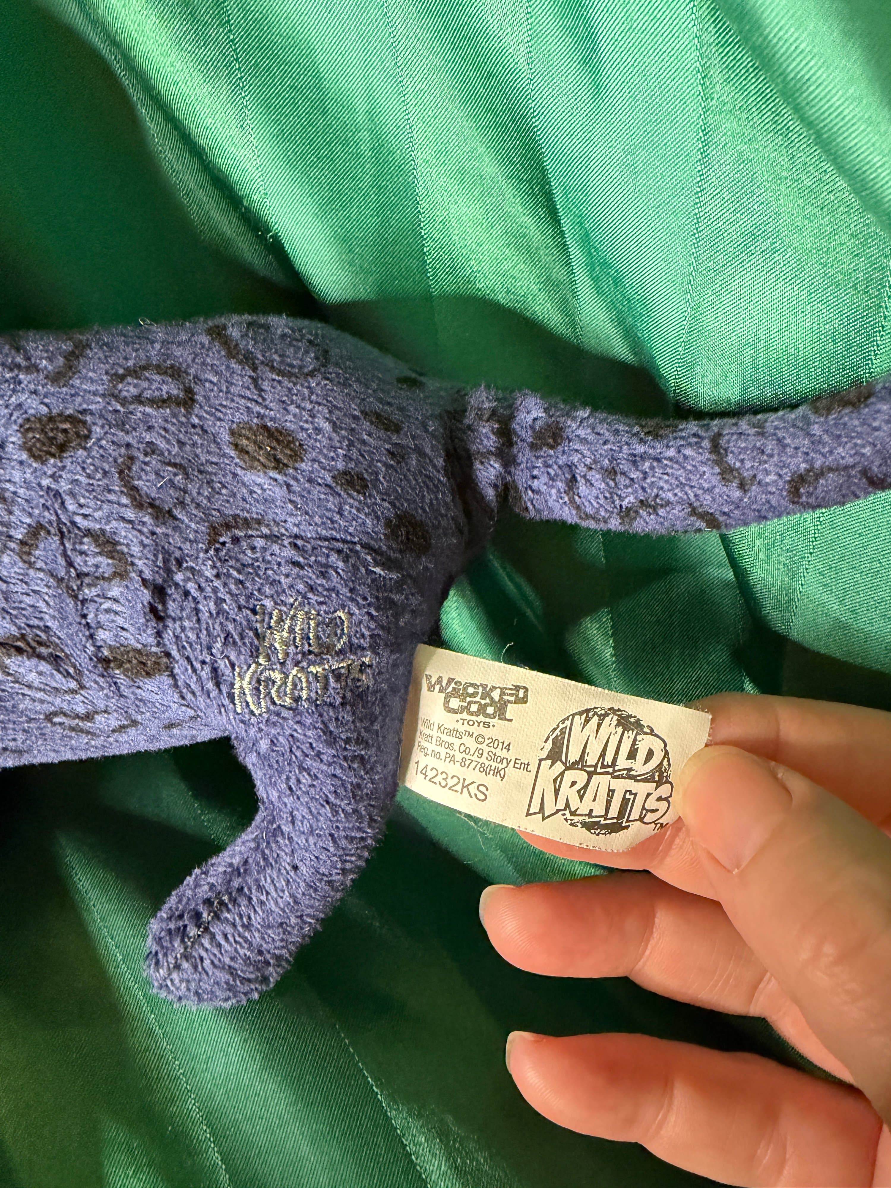 Wild Kratts Wicked Cool Toys Blue Panther Plush - Thumbnail 3