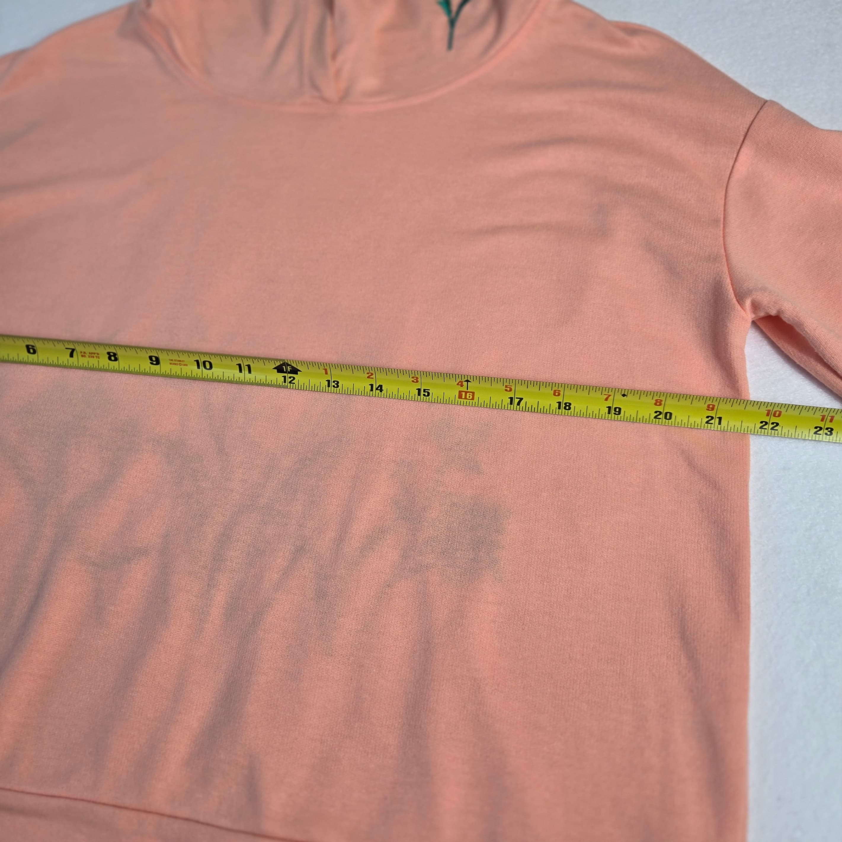 Embroidered Floral Hoodie Size Small - Thumbnail 4