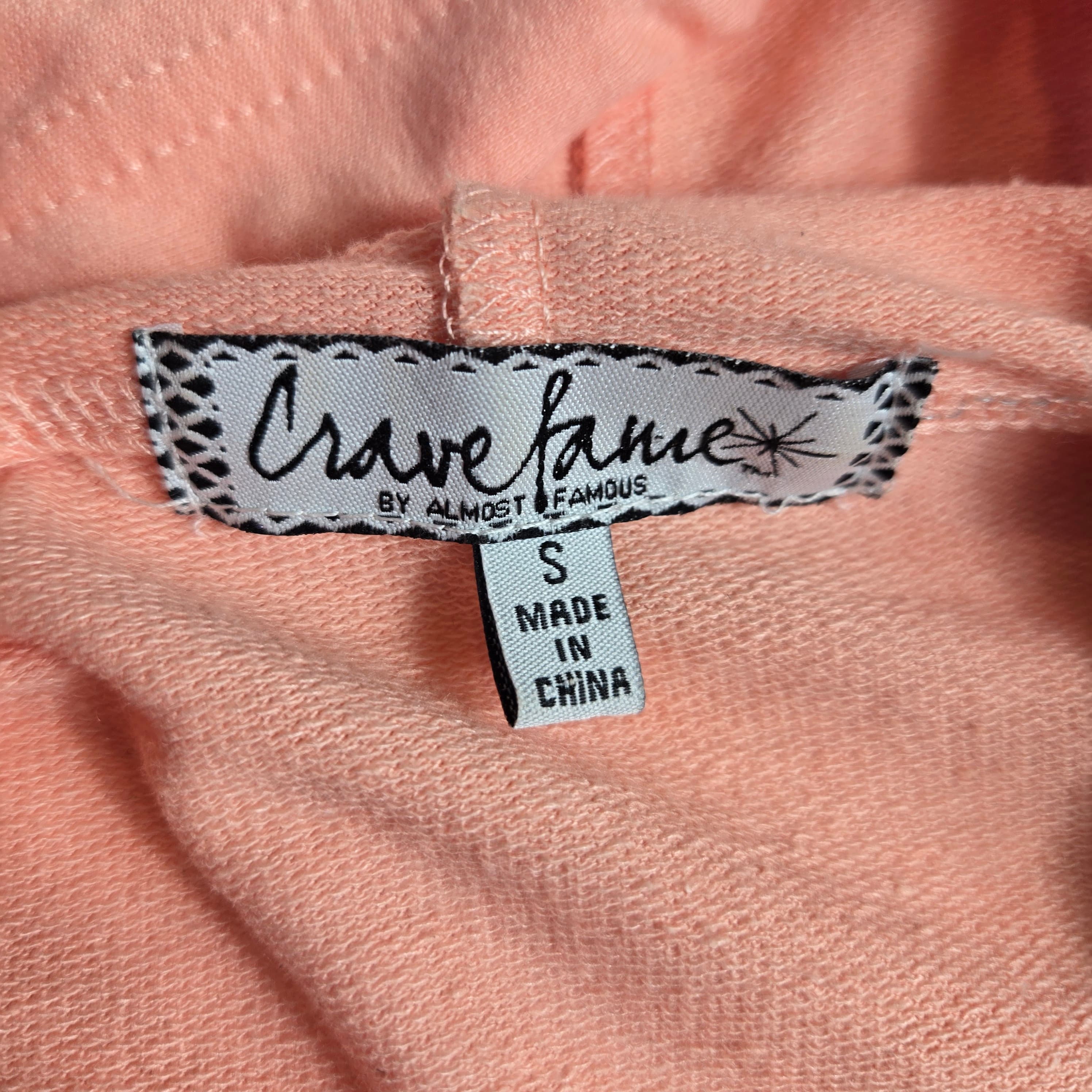 Embroidered Floral Hoodie Size Small - Thumbnail 10