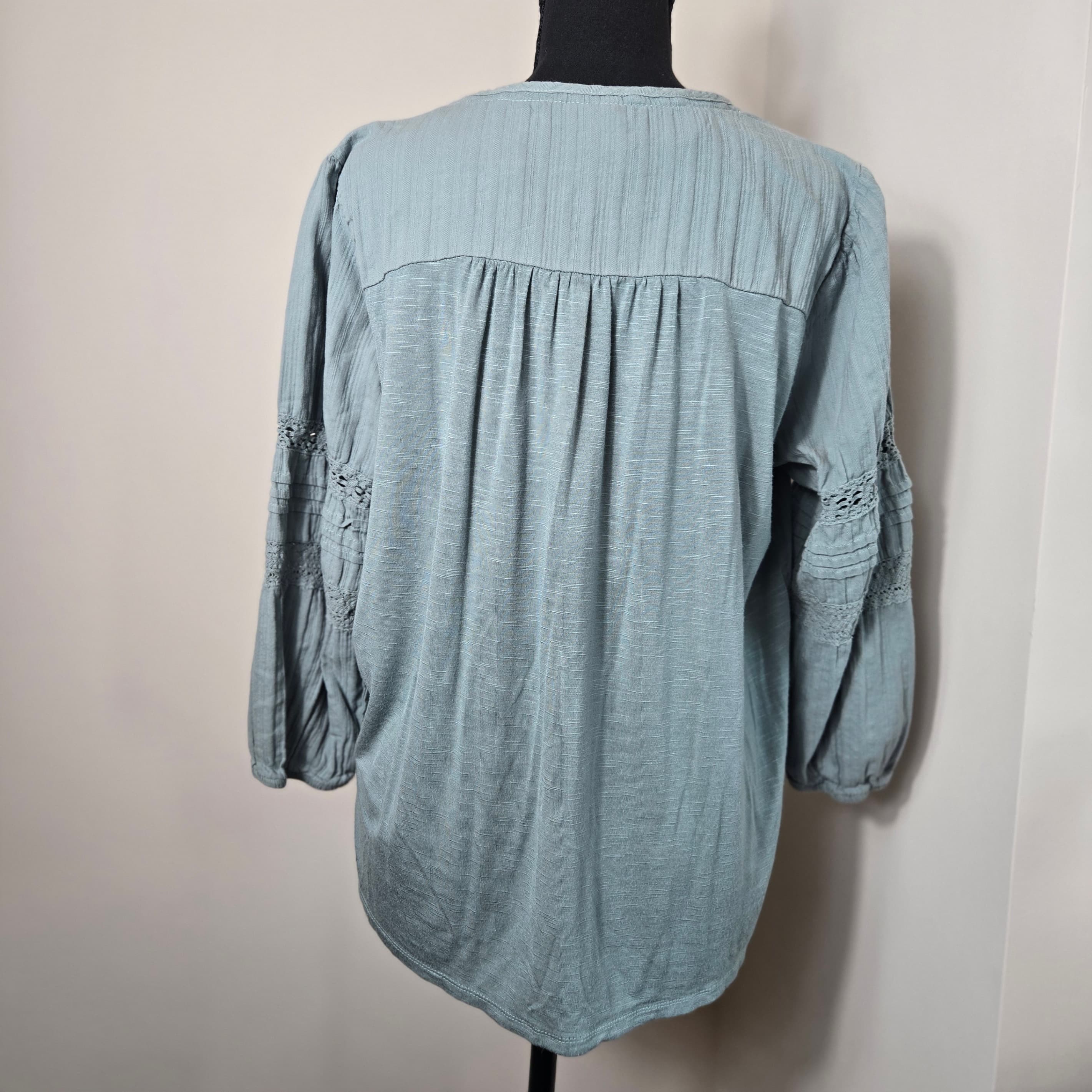 Knox Rose Women's Boho Top Size L - Thumbnail 2