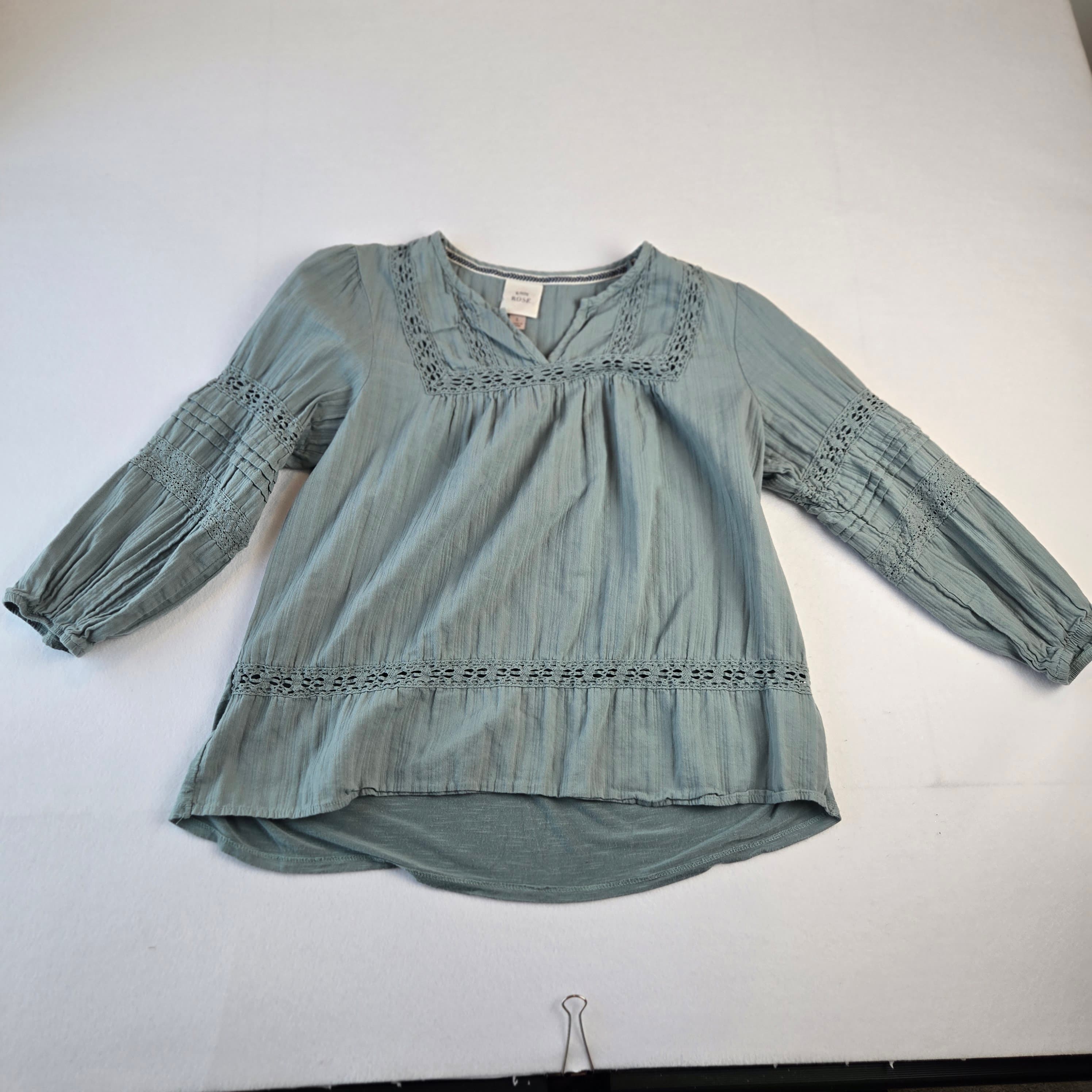 Knox Rose Women's Boho Top Size L - Thumbnail 8