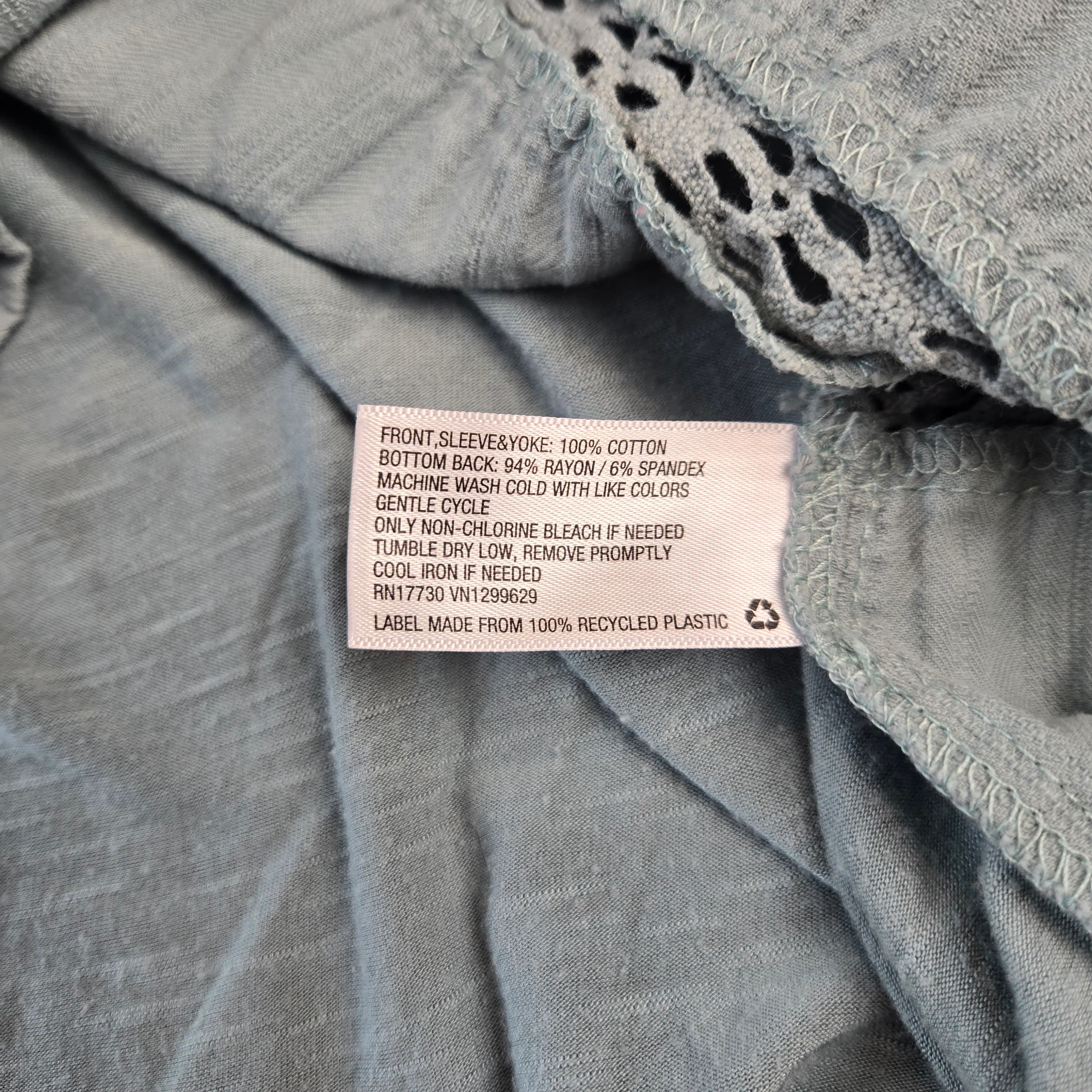 Knox Rose Women's Boho Top Size L - Thumbnail 9