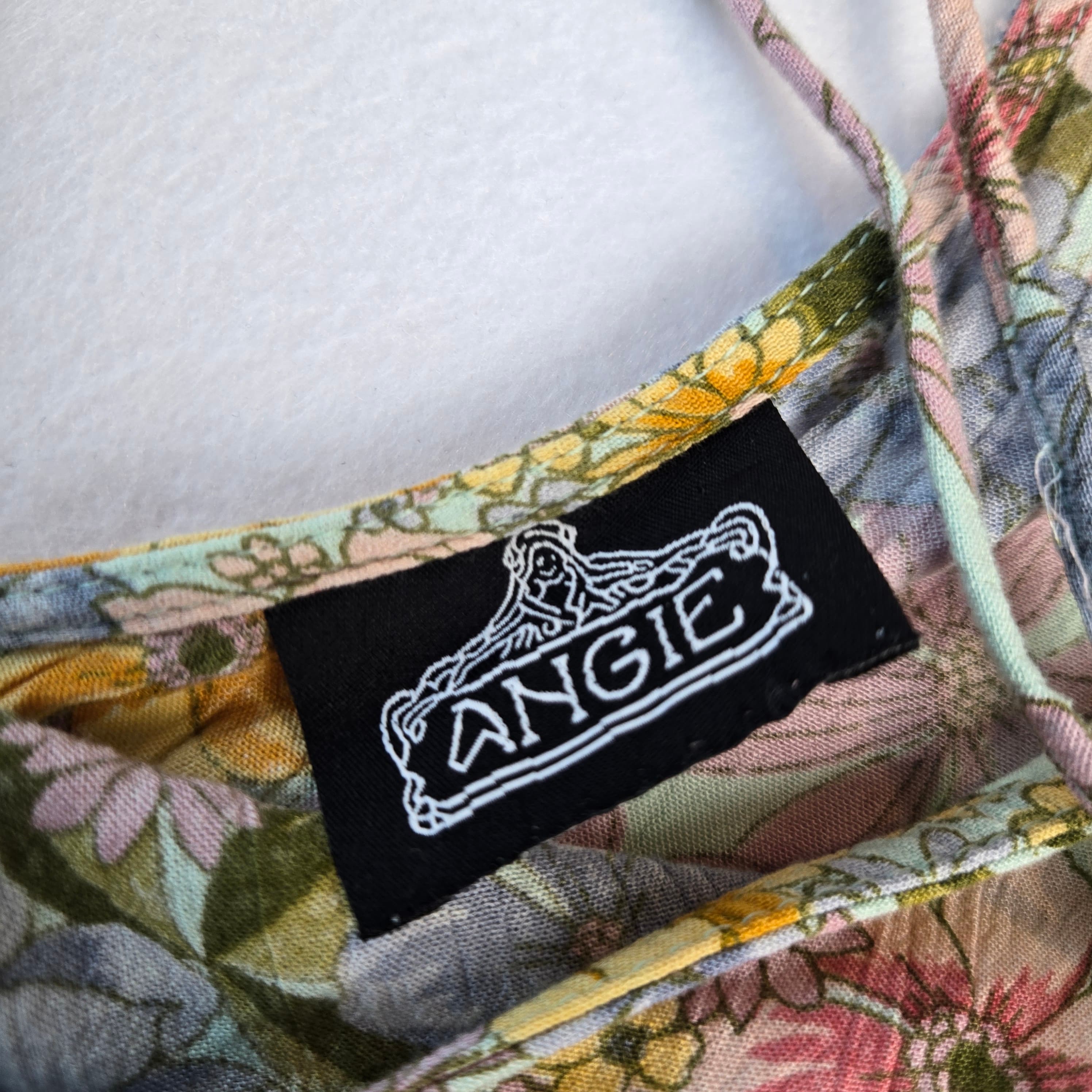 Angie Floral Long Sleeve Blouse with Lace Detail - Thumbnail 4