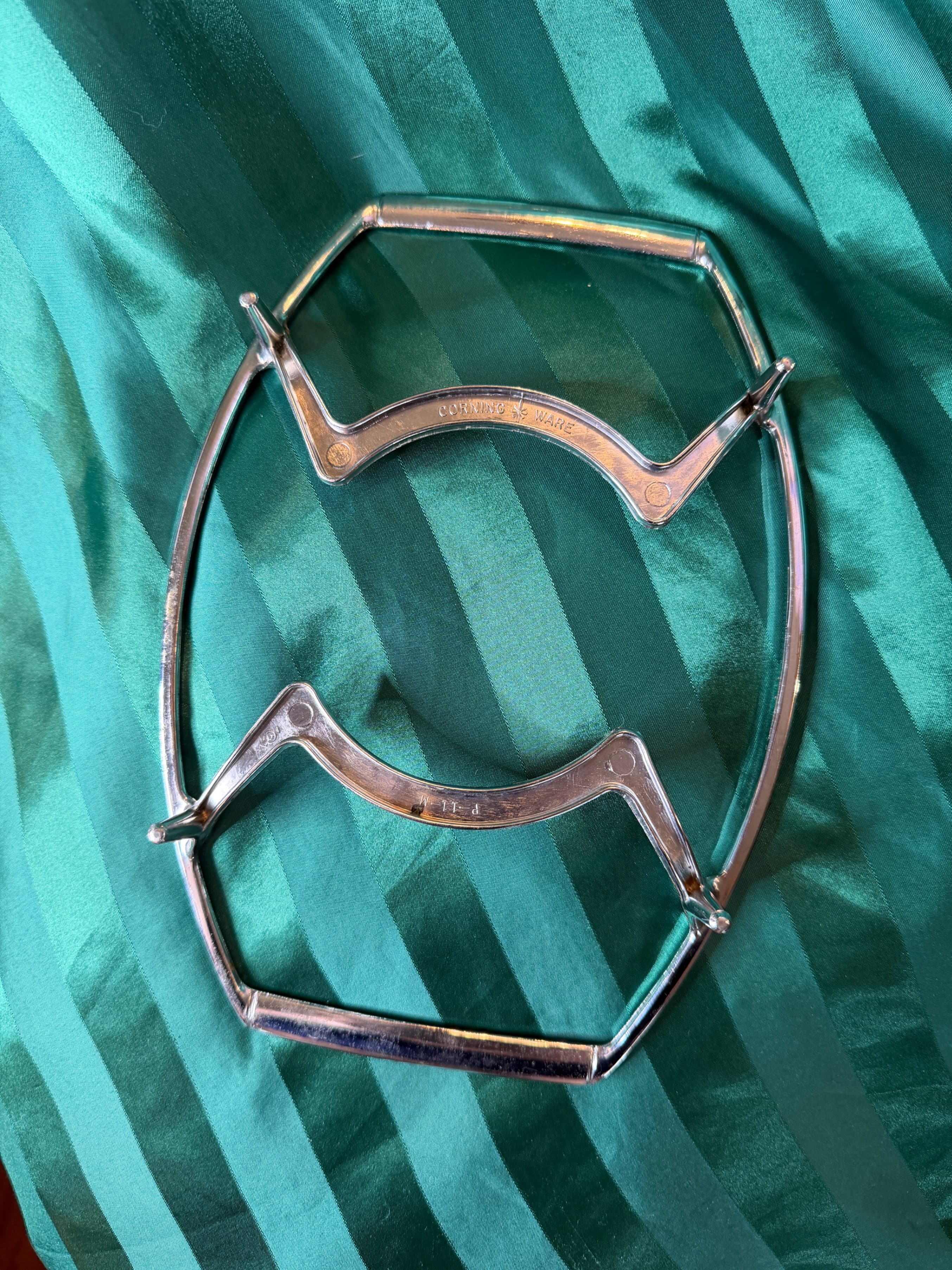Corning Ware Metal Trivet P-11-M Vintage - Thumbnail 5