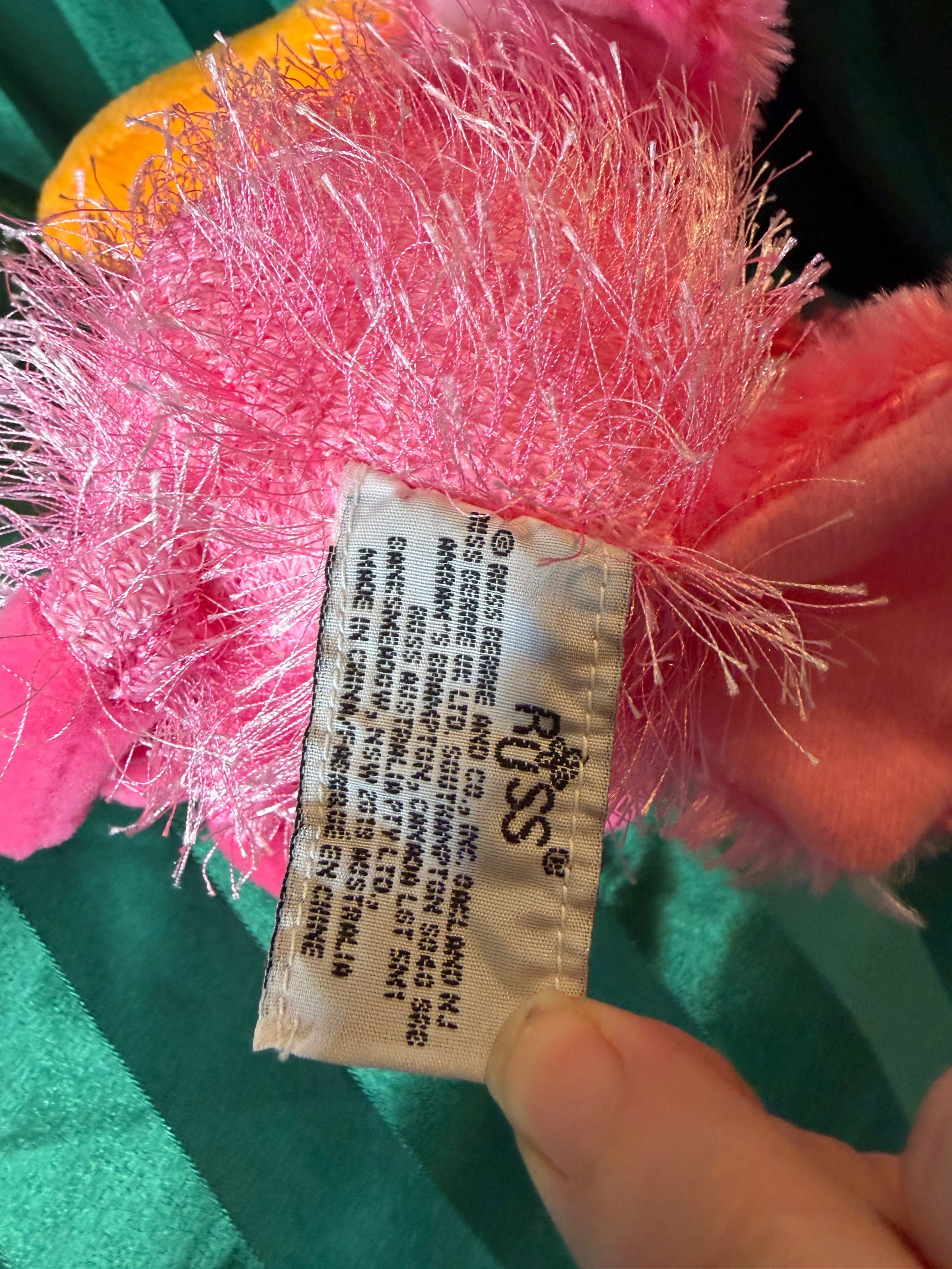 Russ Berrie Pink Flamingo Plush Stuffed Animal - Thumbnail 2