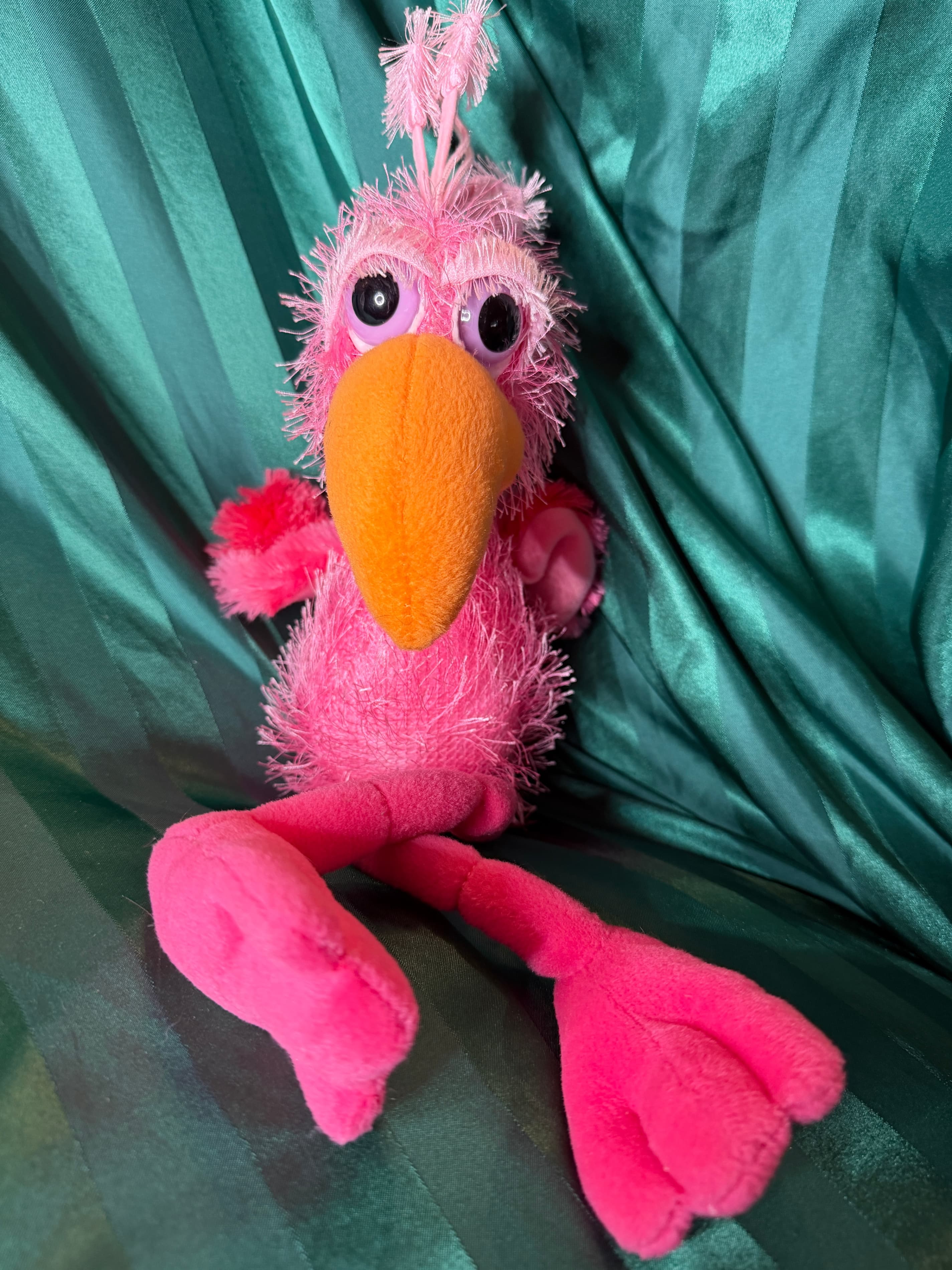 Russ Berrie Pink Flamingo Plush Stuffed Animal