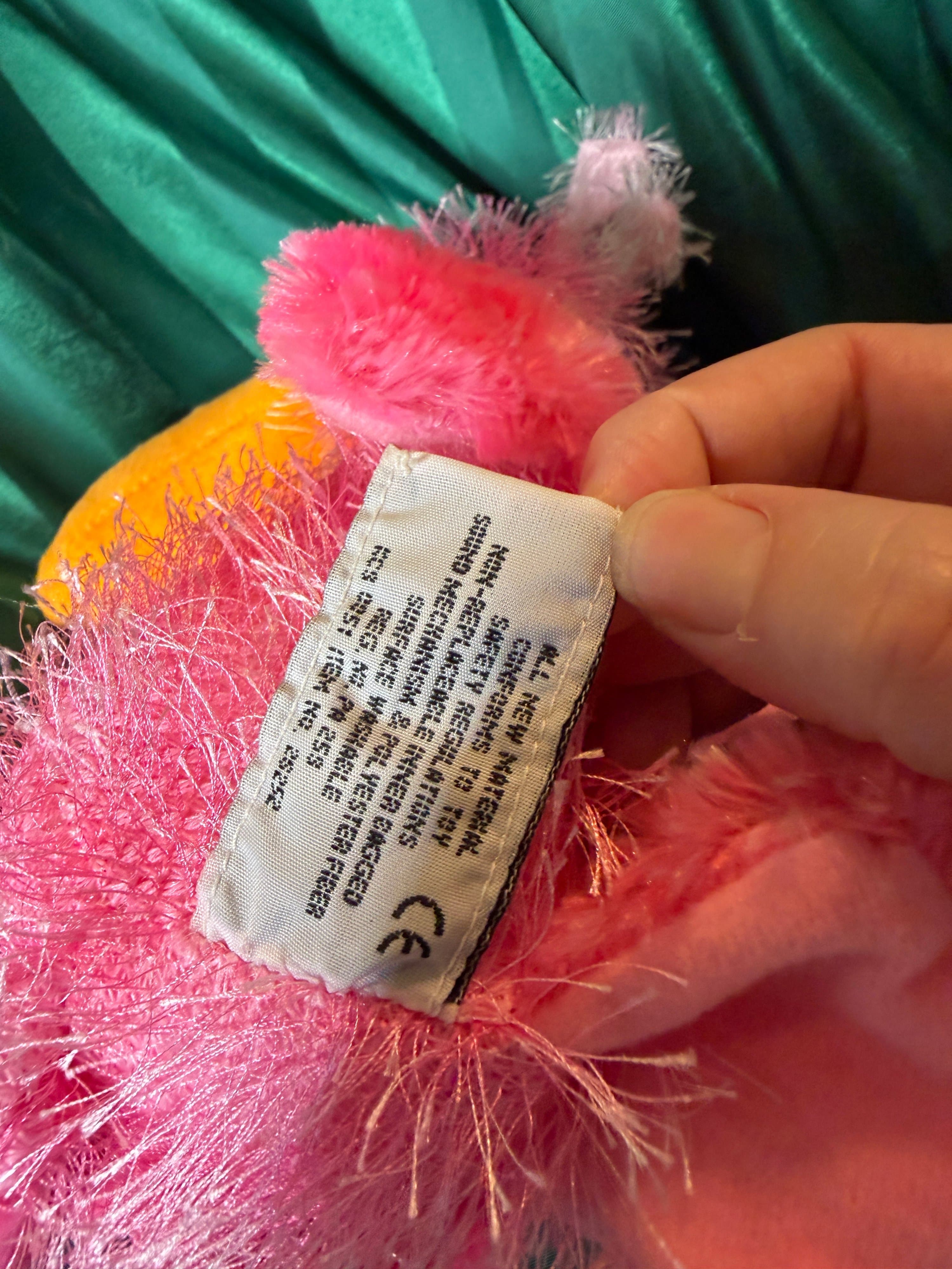 Russ Berrie Pink Flamingo Plush Stuffed Animal - Thumbnail 3