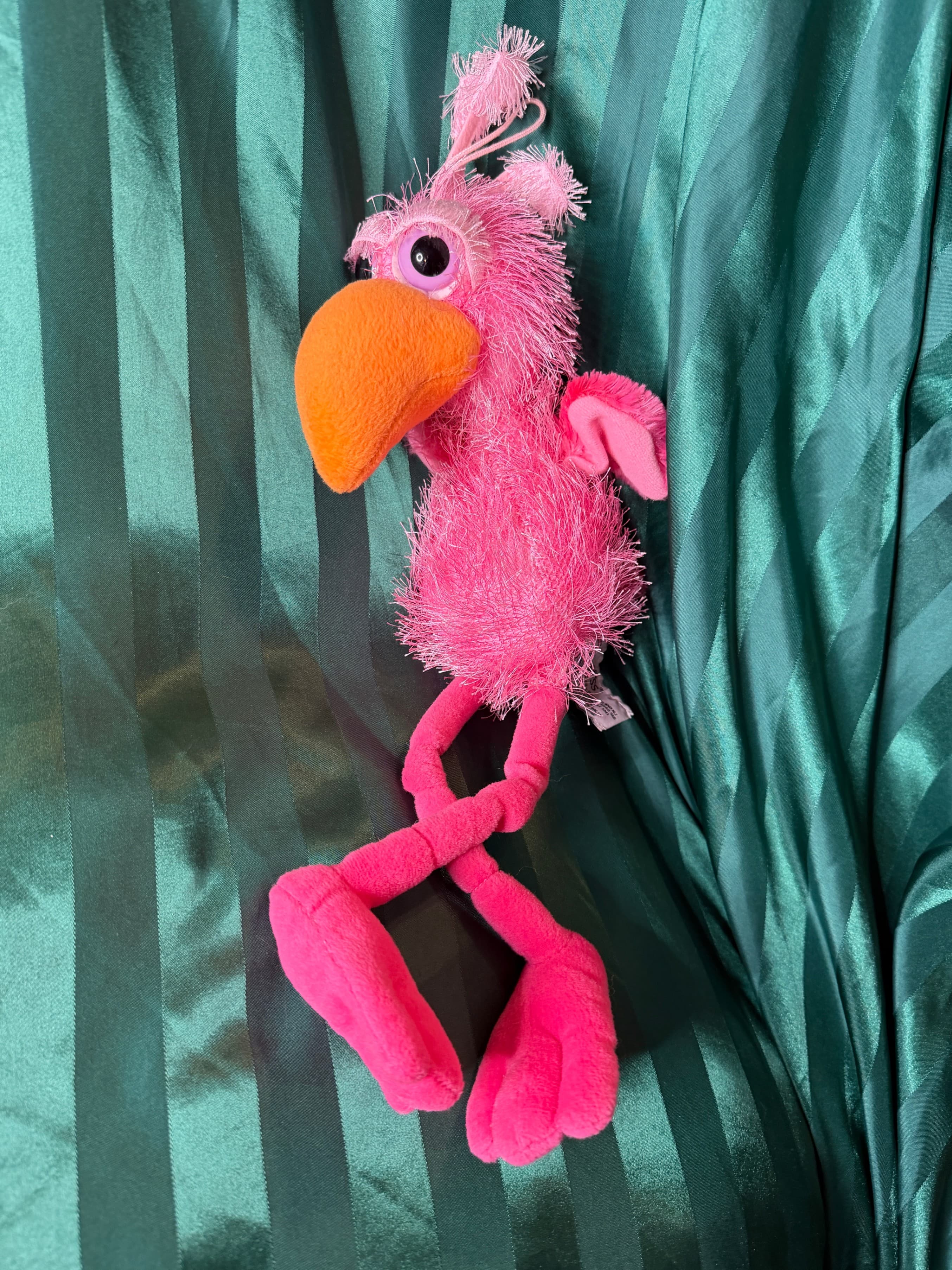 Russ Berrie Pink Flamingo Plush Stuffed Animal - Thumbnail 5