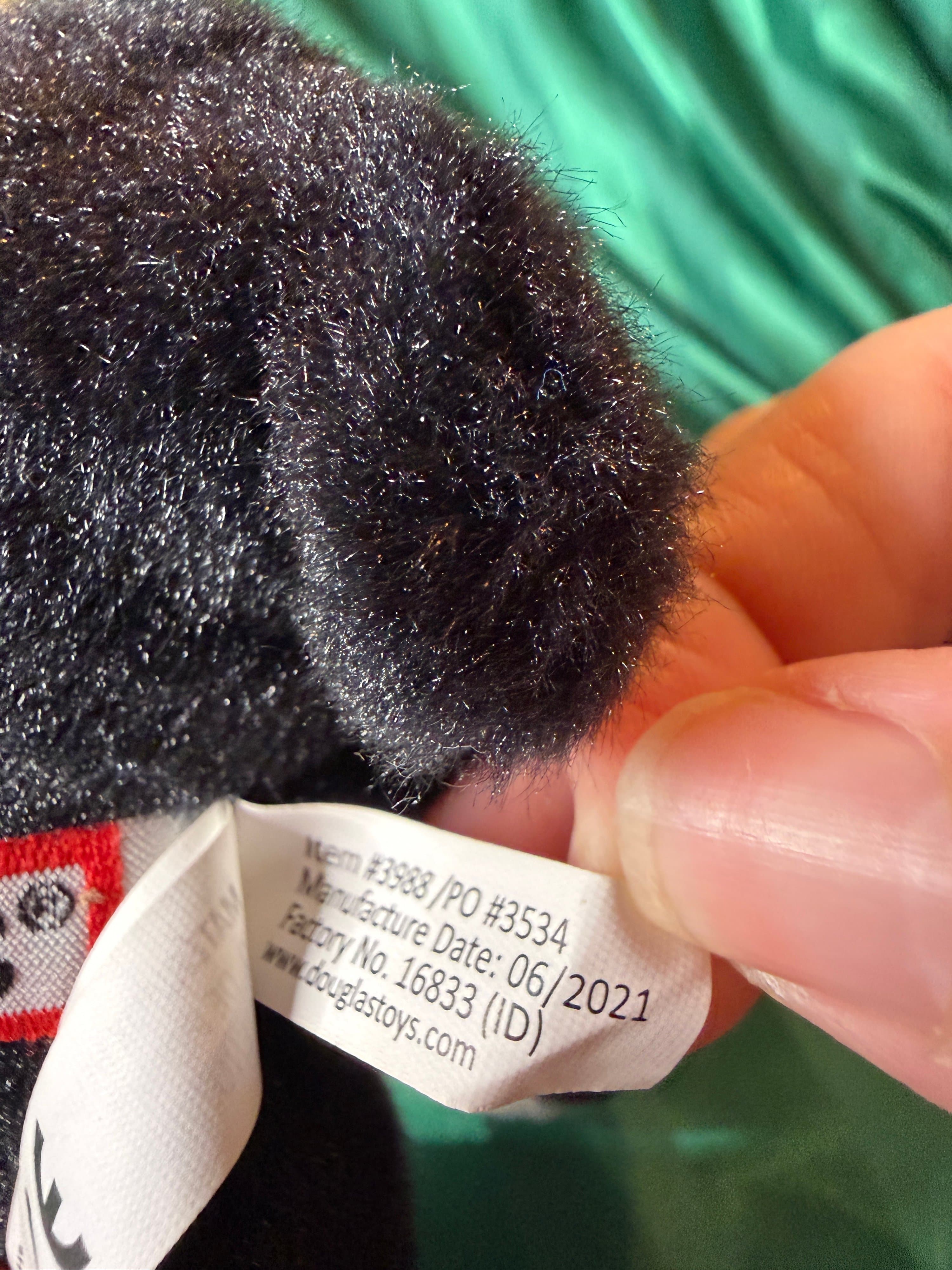 Douglas Boston Terrier Plush Toy Black & White 2021 - Thumbnail 2