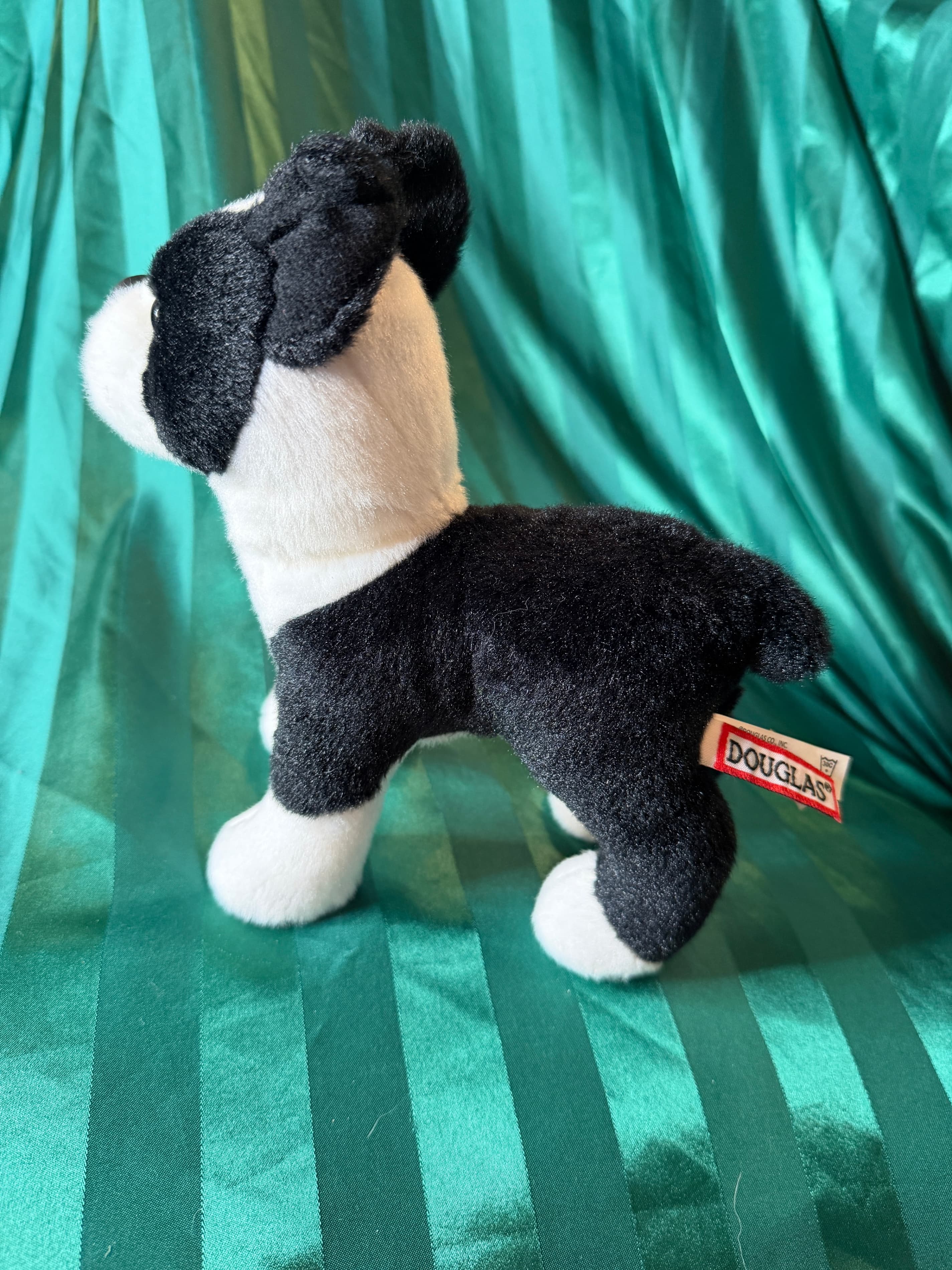 Douglas Boston Terrier Plush Toy Black & White 2021 - Thumbnail 3