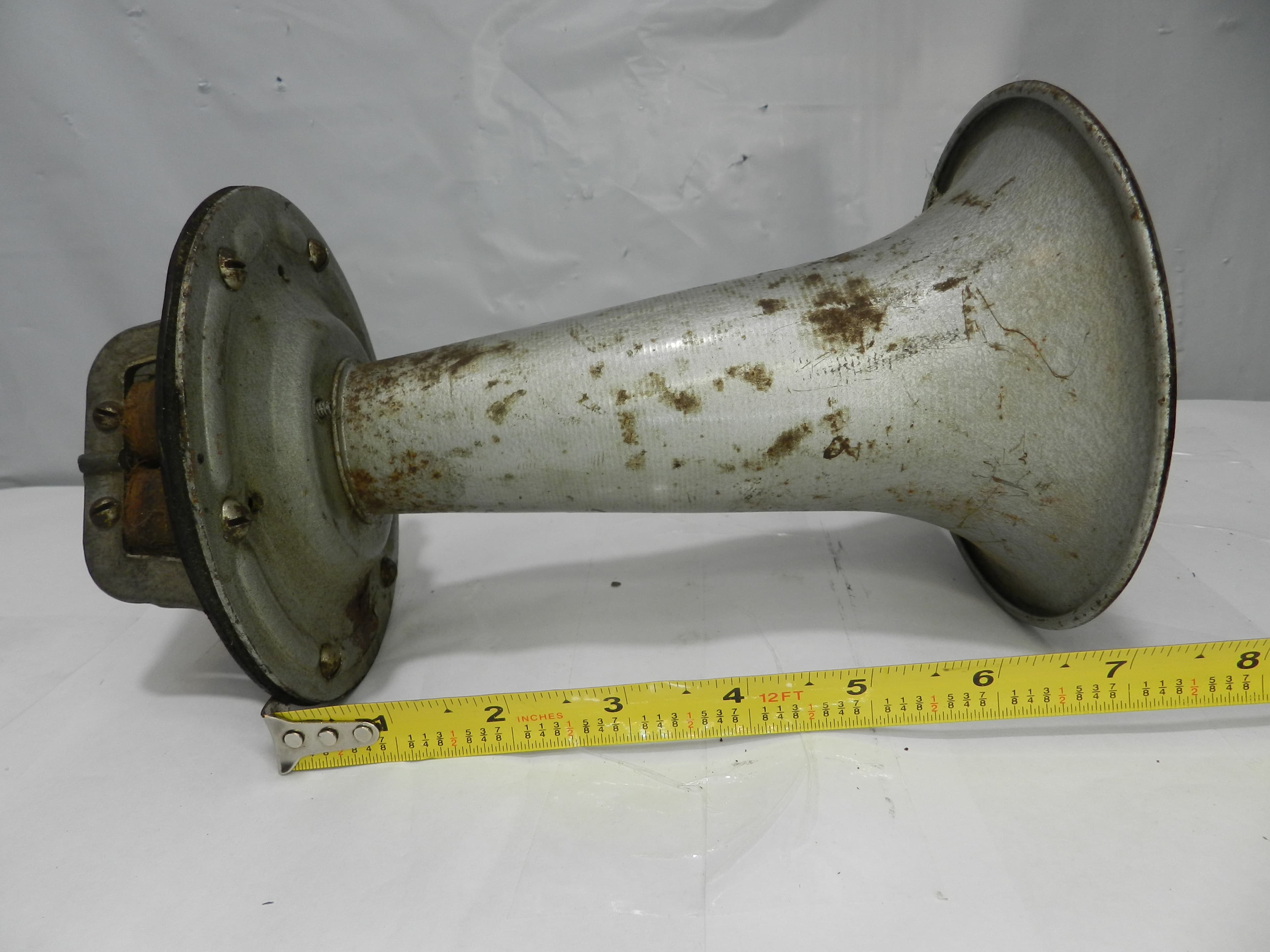 Vintage Benjamin Industrial Metal Signal Horn 720087 Horn 115VAC 50/60Hz  (N94J) - Thumbnail 6