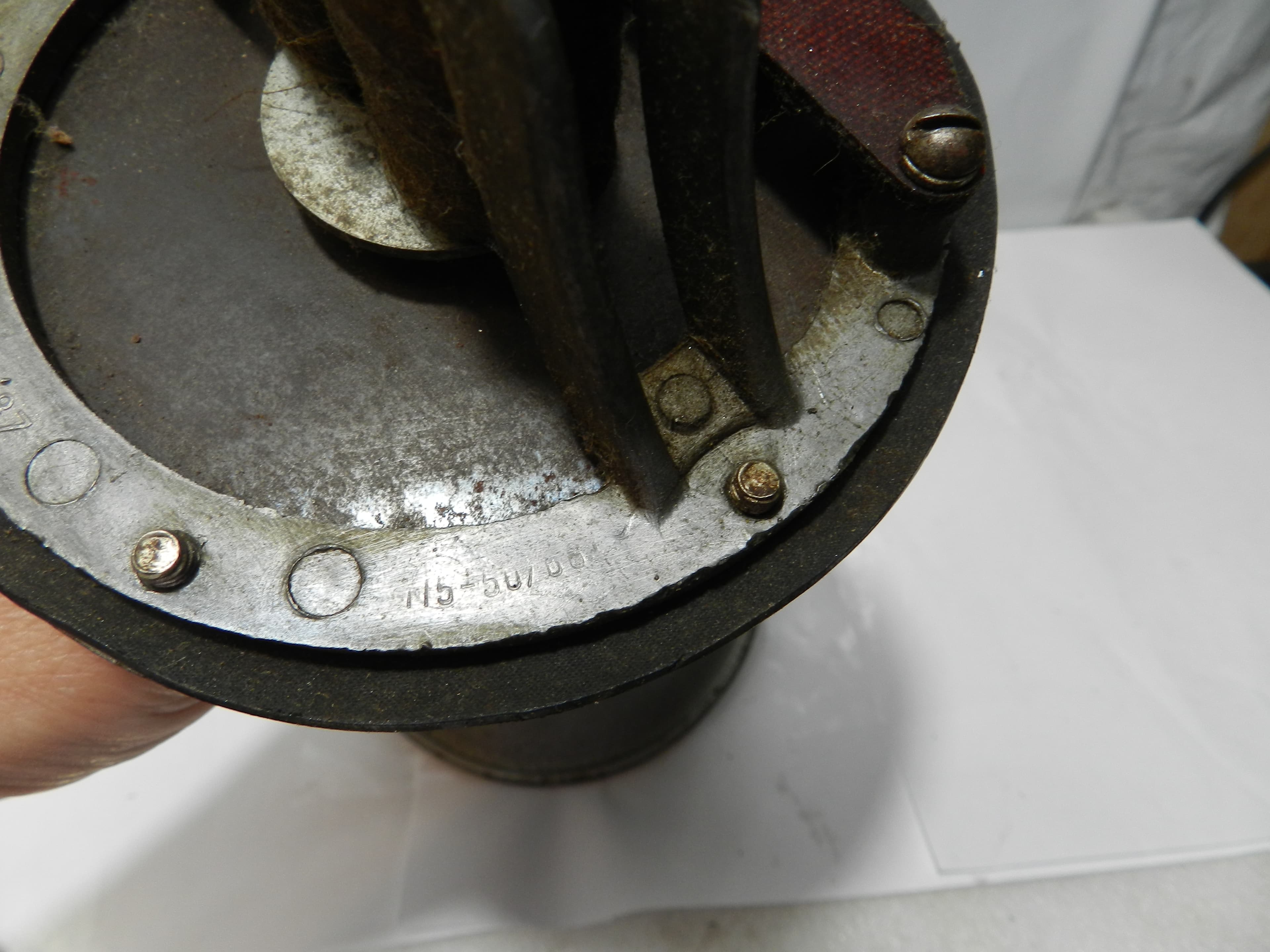 Vintage Benjamin Industrial Metal Signal Horn 720087 Horn 115VAC 50/60Hz  (N94J) - Thumbnail 7
