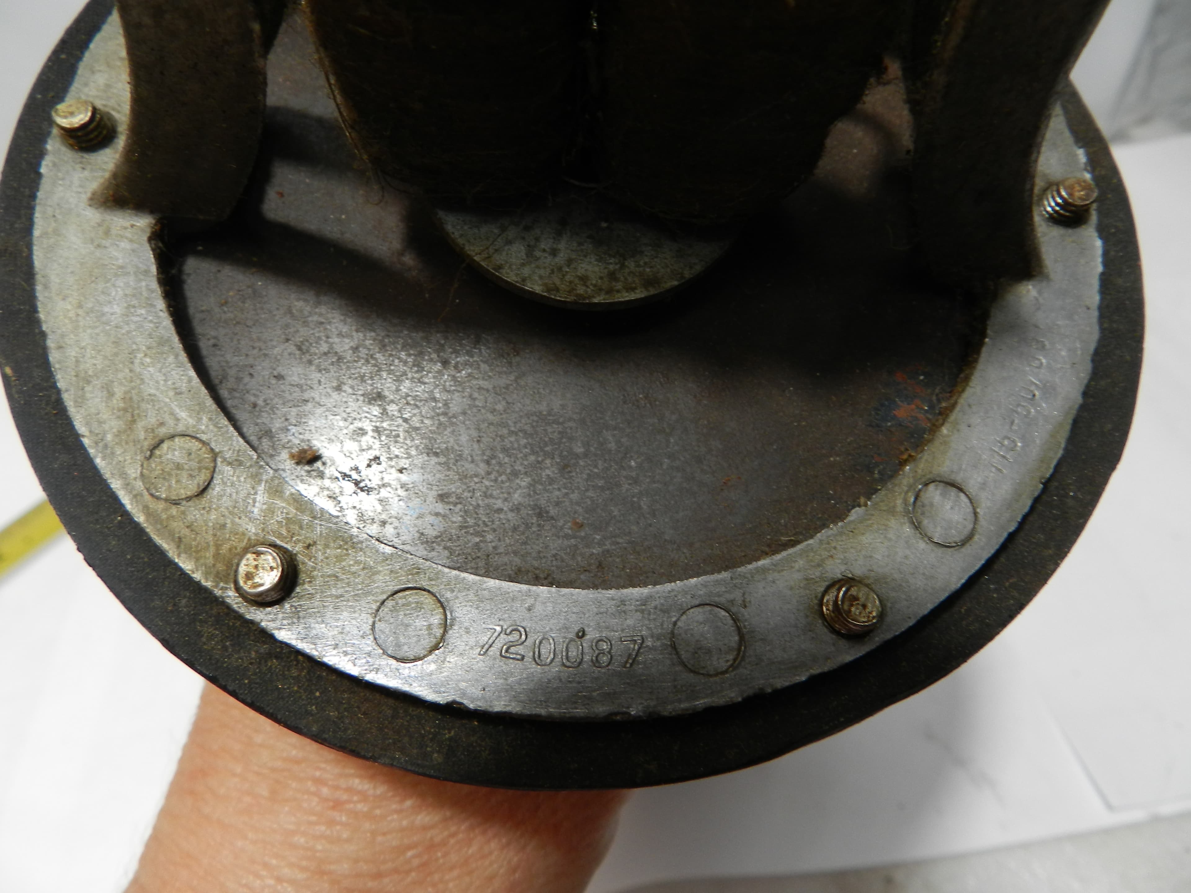 Vintage Benjamin Industrial Metal Signal Horn 720087 Horn 115VAC 50/60Hz  (N94J) - Thumbnail 8