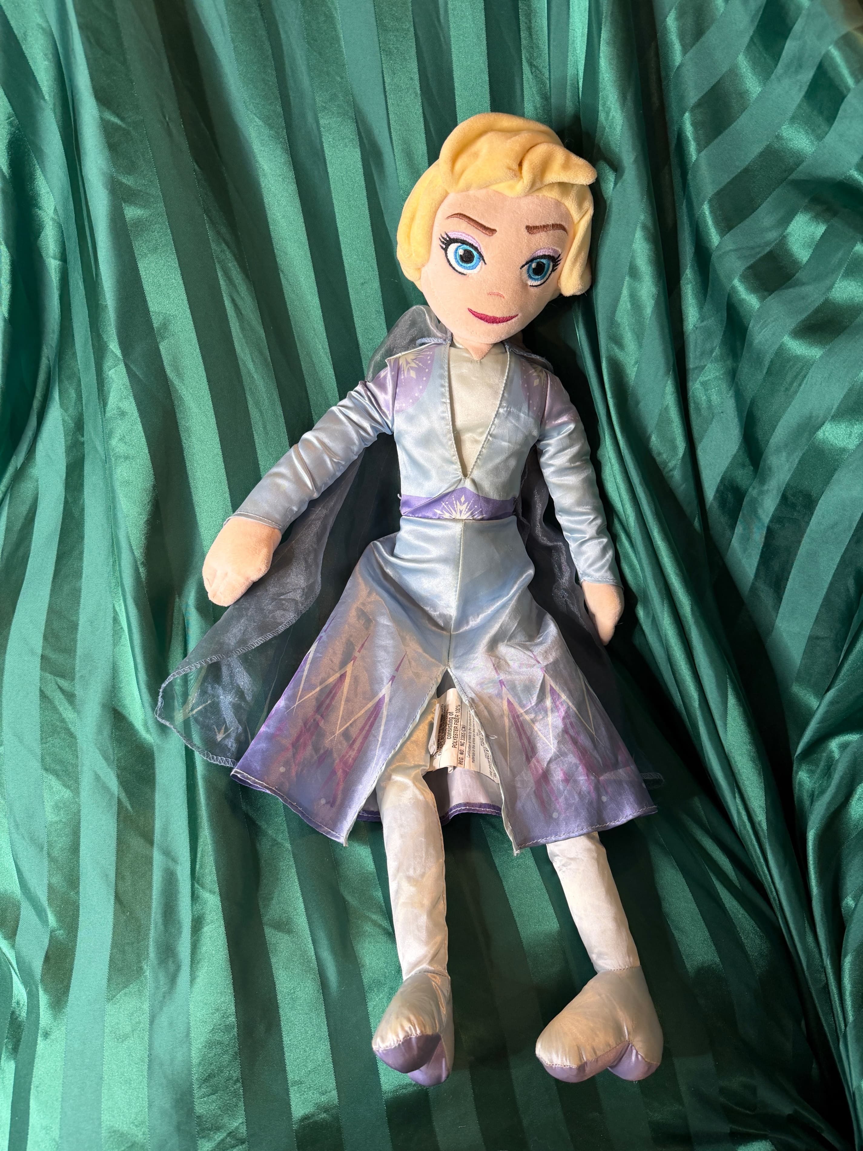 Disney Frozen Elsa Plush Doll 100% Polyester
