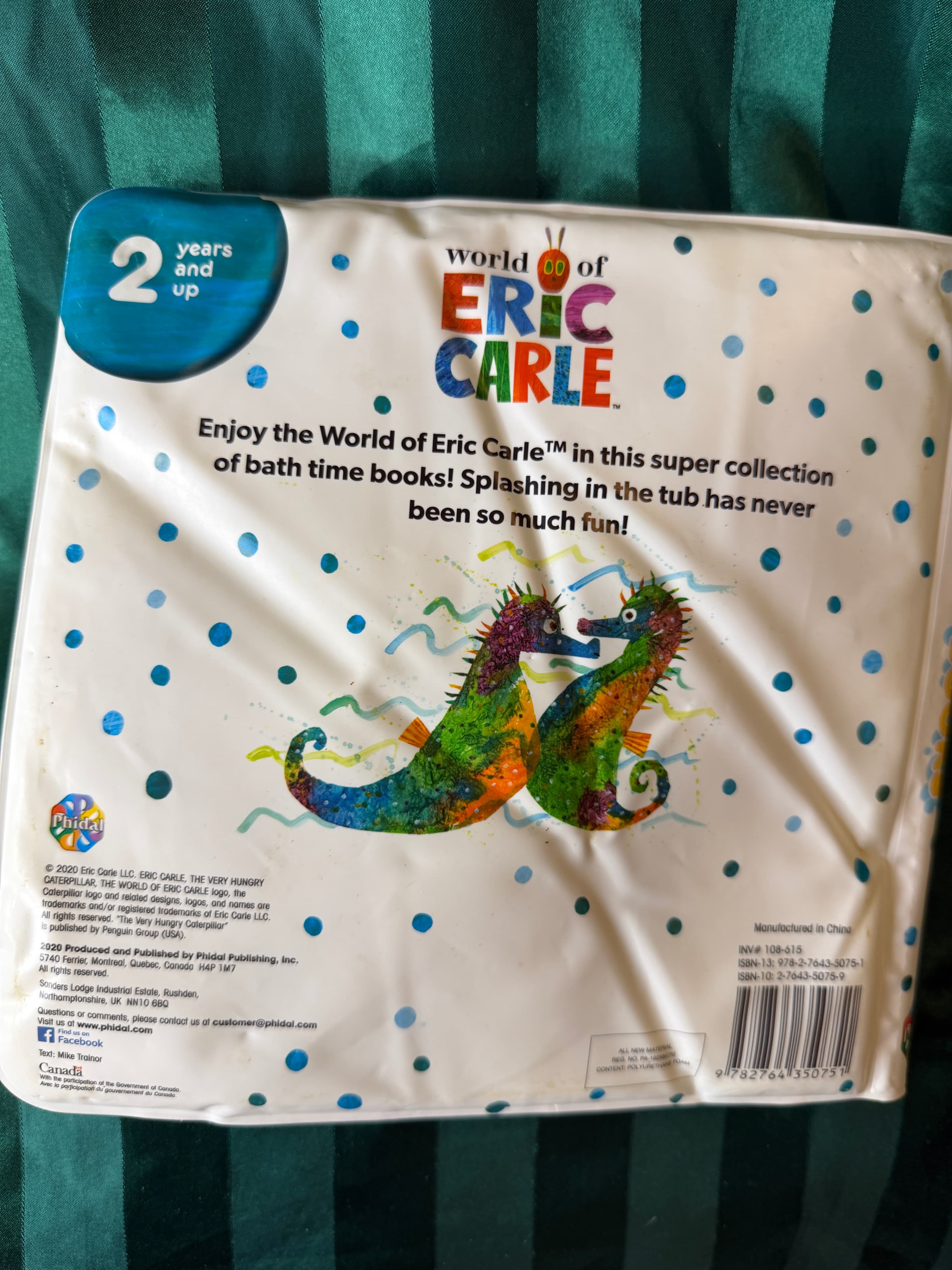 World of Eric Carle Bath Time Books Set - Thumbnail 2