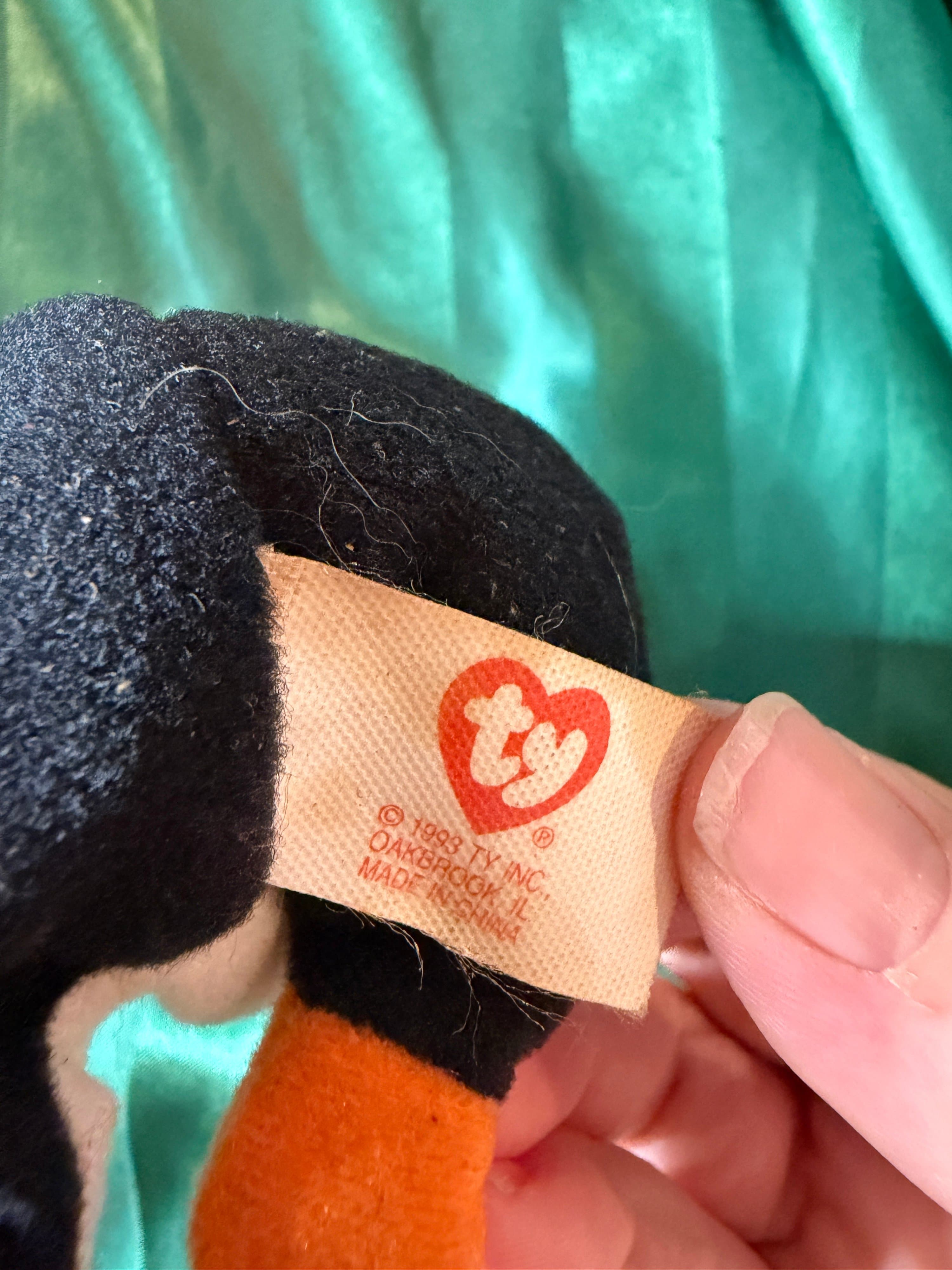 Ty Teenie Beanie Babies Waddle Penguin Plush - Thumbnail 2