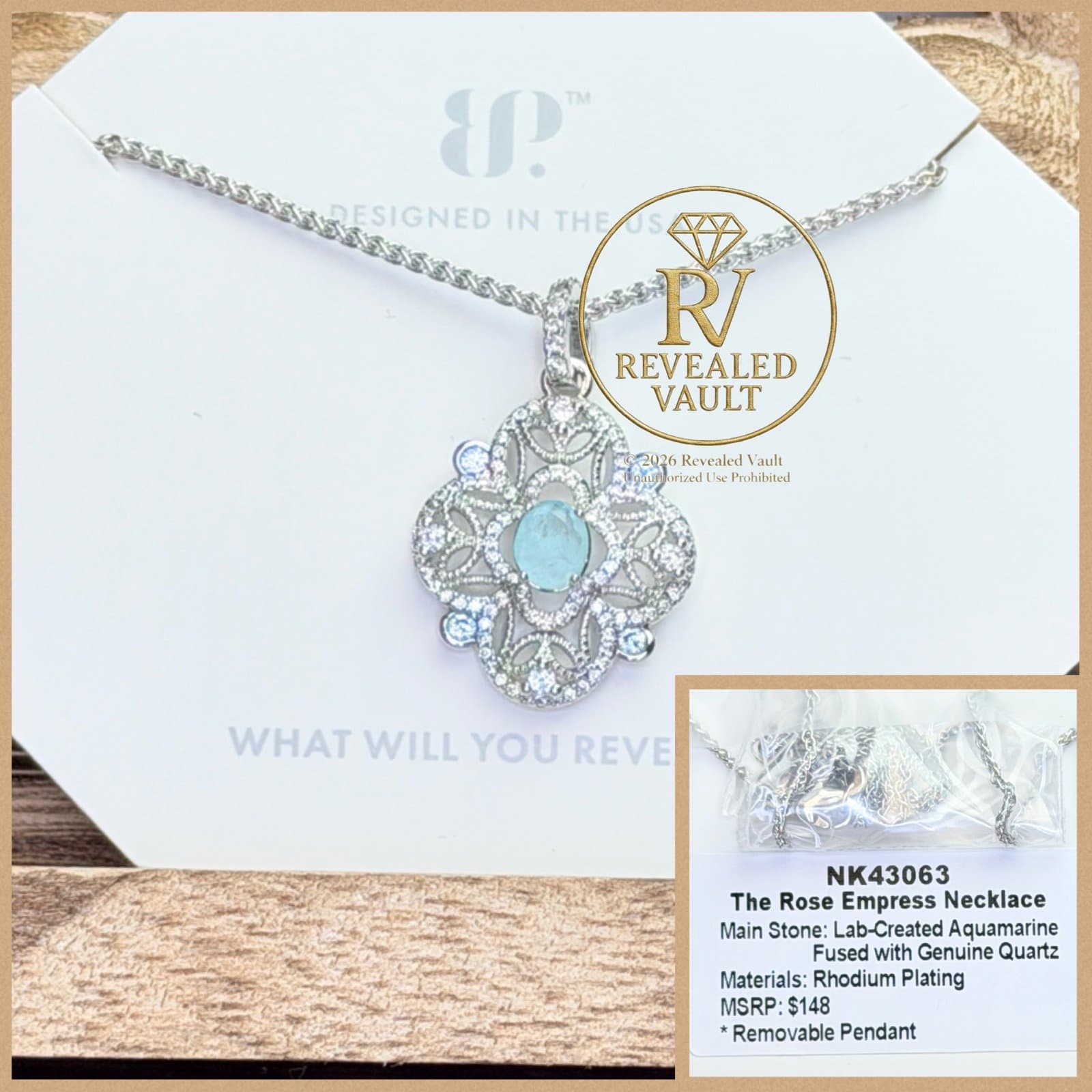 Bomb Party The Rose Empress Necklace OG