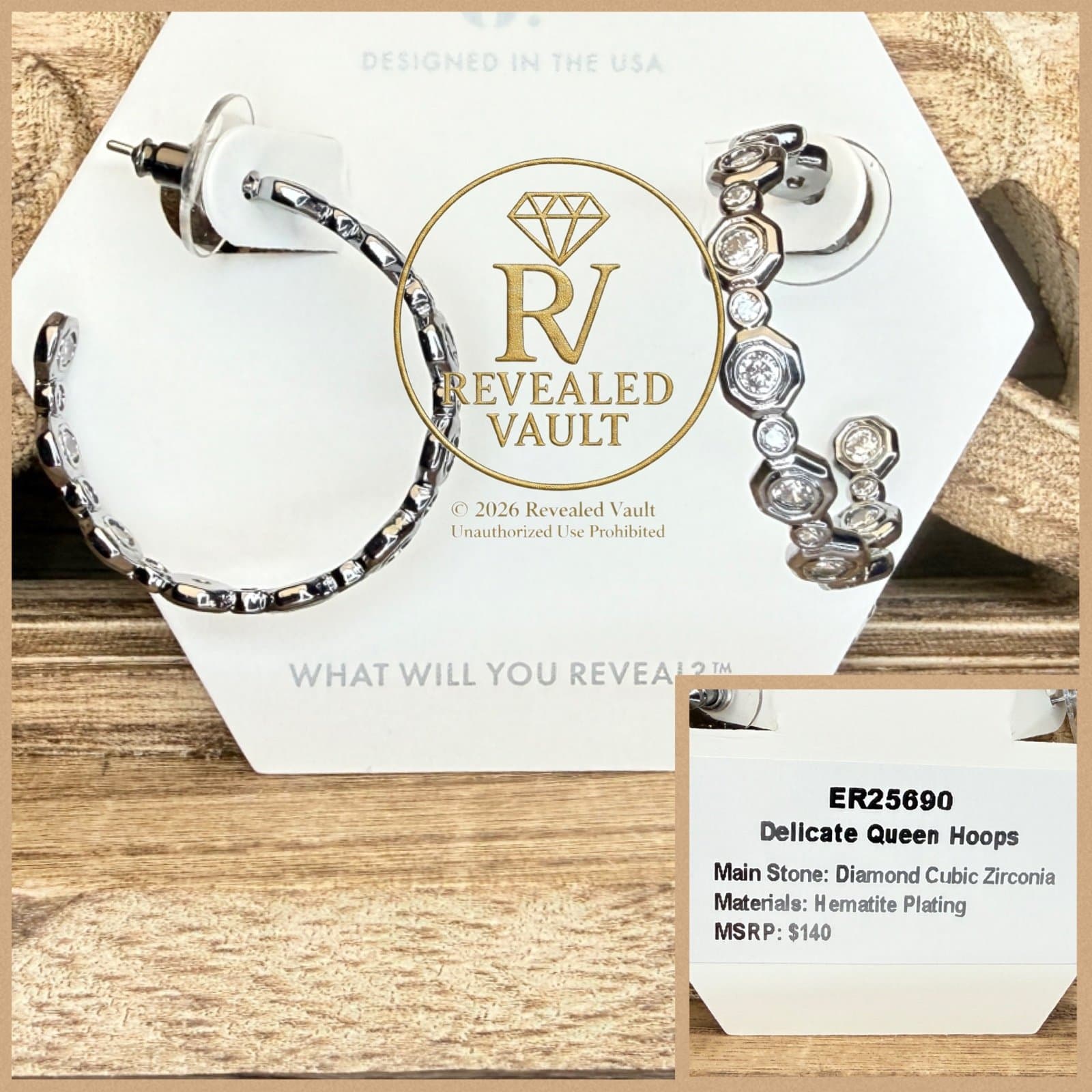 Bomb Party Delicate Queen Hoops OG