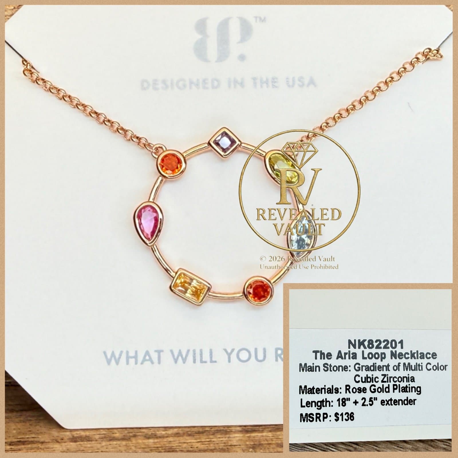 Bomb Party The Aria Loop Necklace OG
