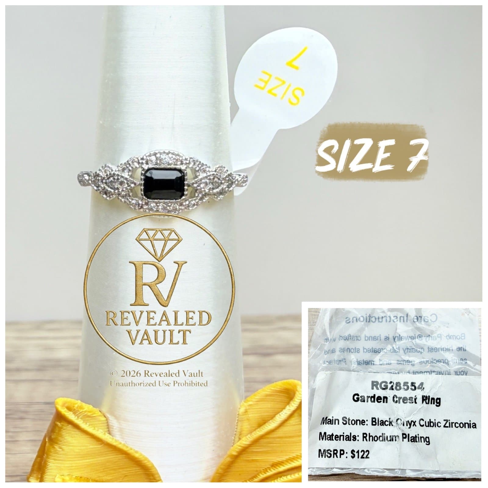 Bomb Party Garden Crest Ring