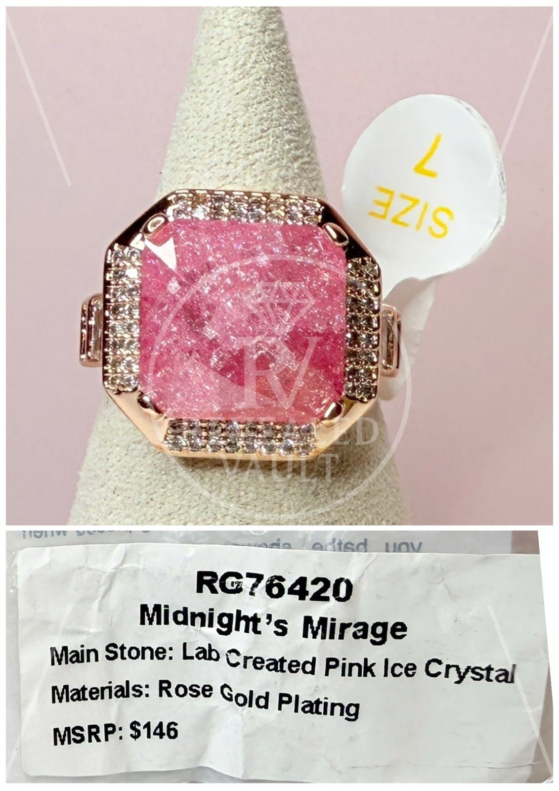Bomb Party Midnight’s Mirage Size 7 Ring
