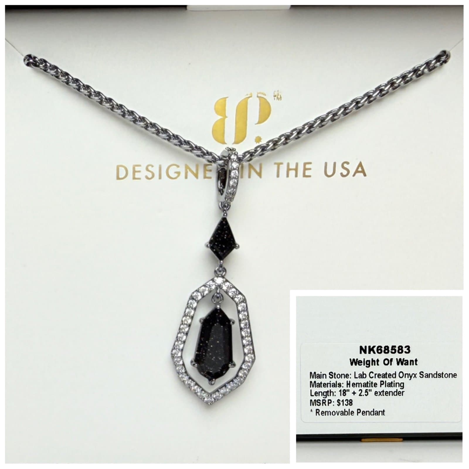 Bomb Party Weight of Want Untamed Necklace
