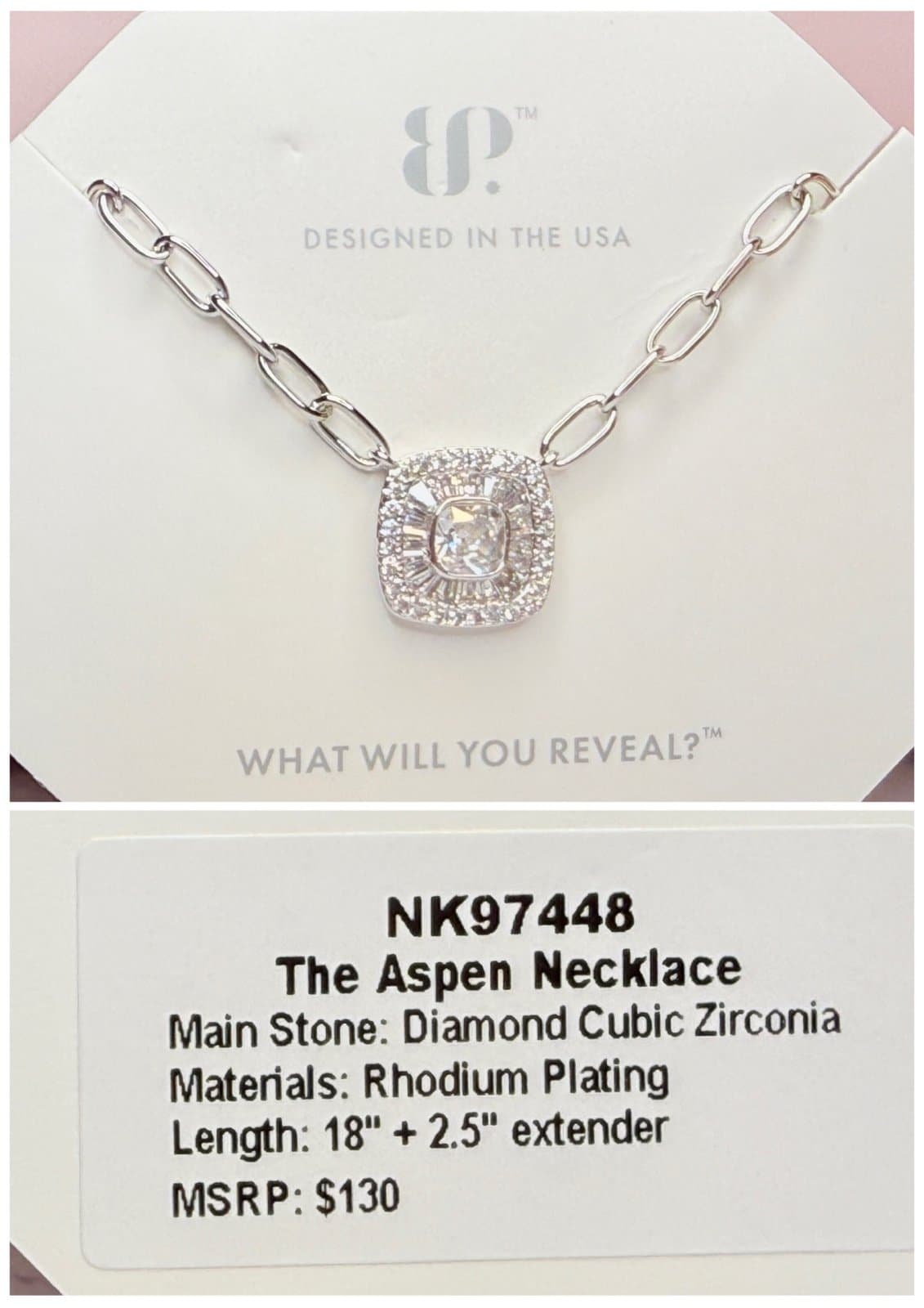 Bomb Party The Aspen Necklace