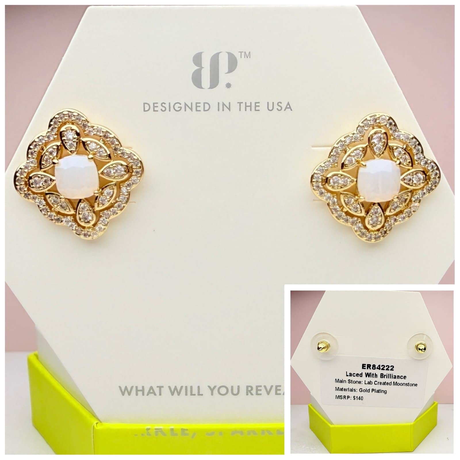 Bomb Party Laced With Brilliance Moonstone