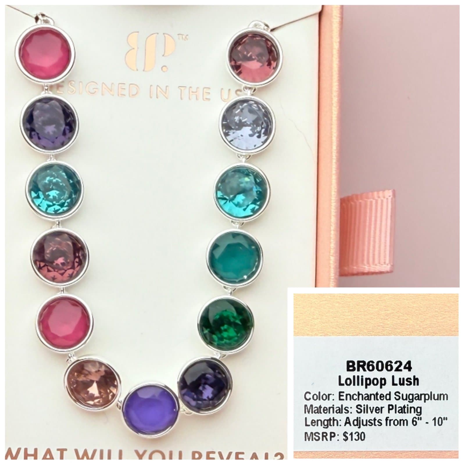 Bomb Party Holiday Jewel Candy Lollipop Lush