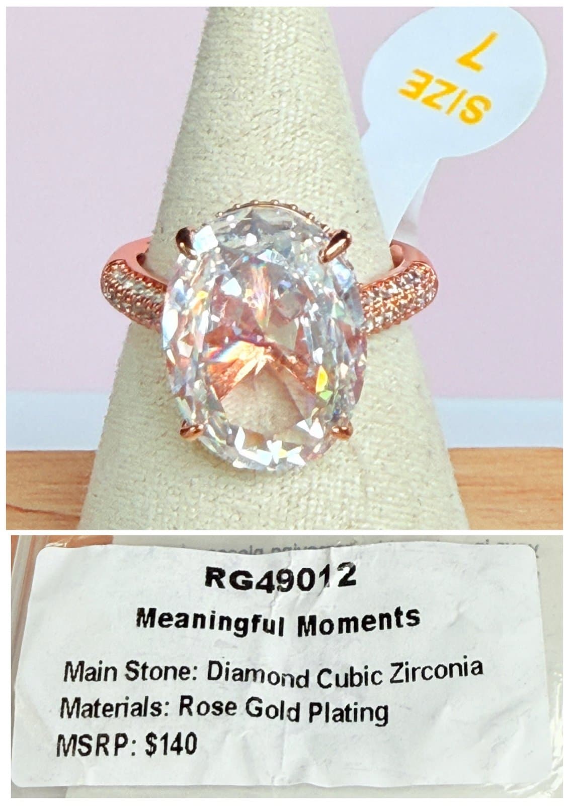 Bomb Party April 2025 Ring - Meaningful Moments - RG49012 - Size 7