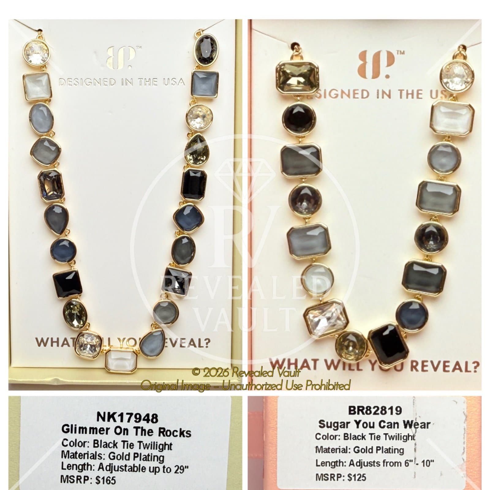 BombBomb Party Holiday Jewel Candy Glimmer on the Rocks & Sugar You Can Wear Set