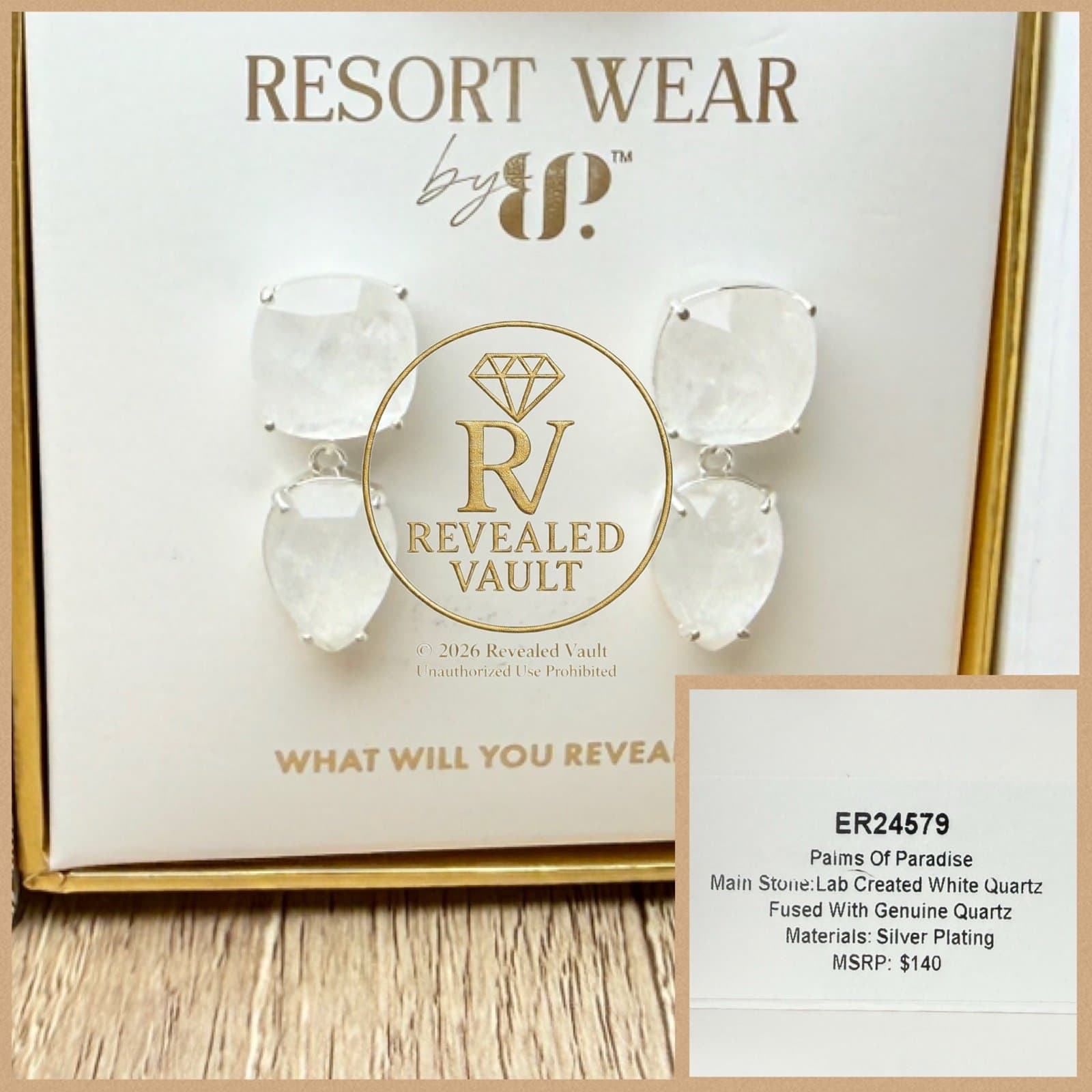 Bomb Party Resort Wear Earrings Palms Of Paradise