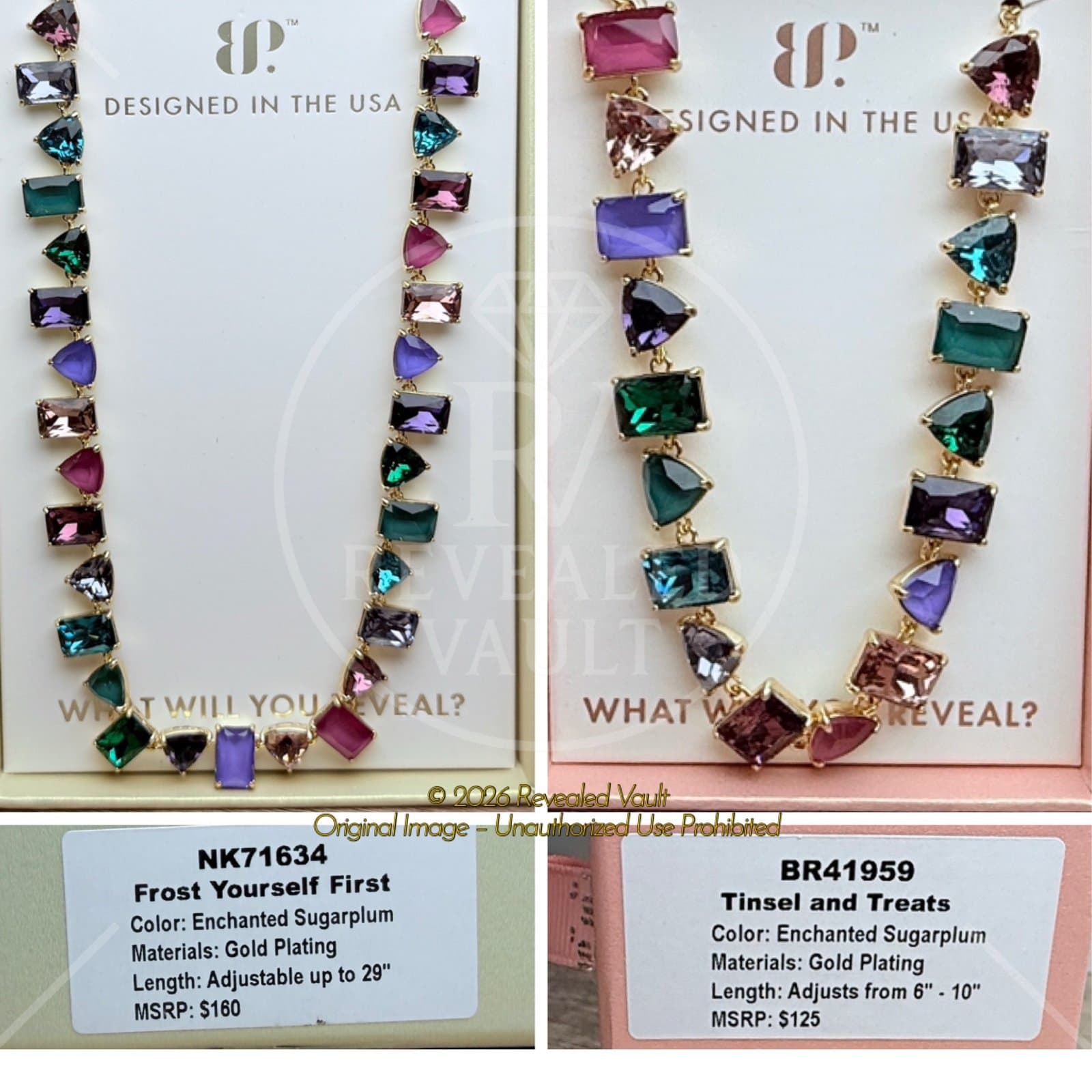 Bomb Party Holiday Jewel Candy Frost Yourself First & Tinsel and Treats Set