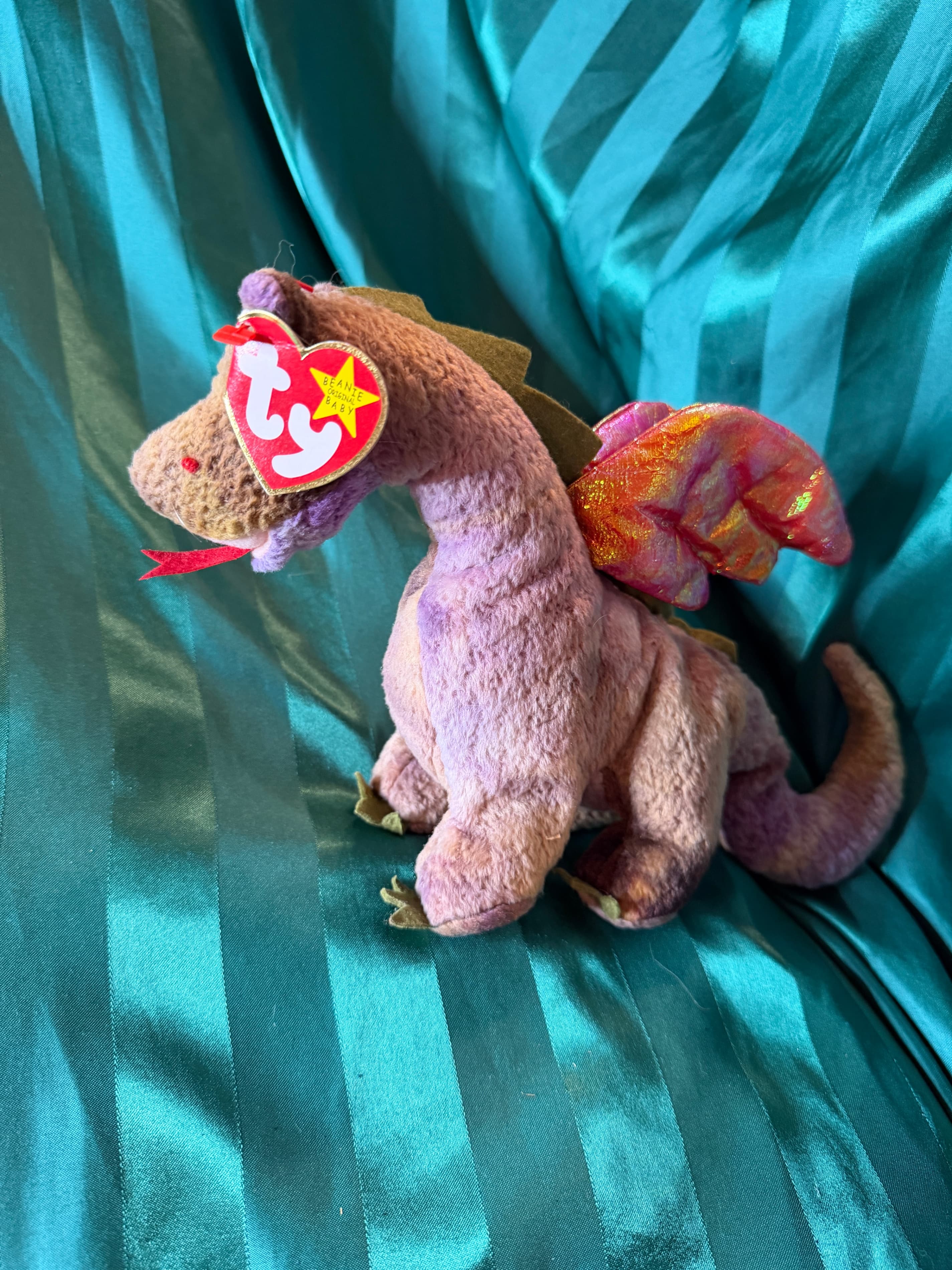Ty Beanie Babies Scorch Dragon Plush Toy