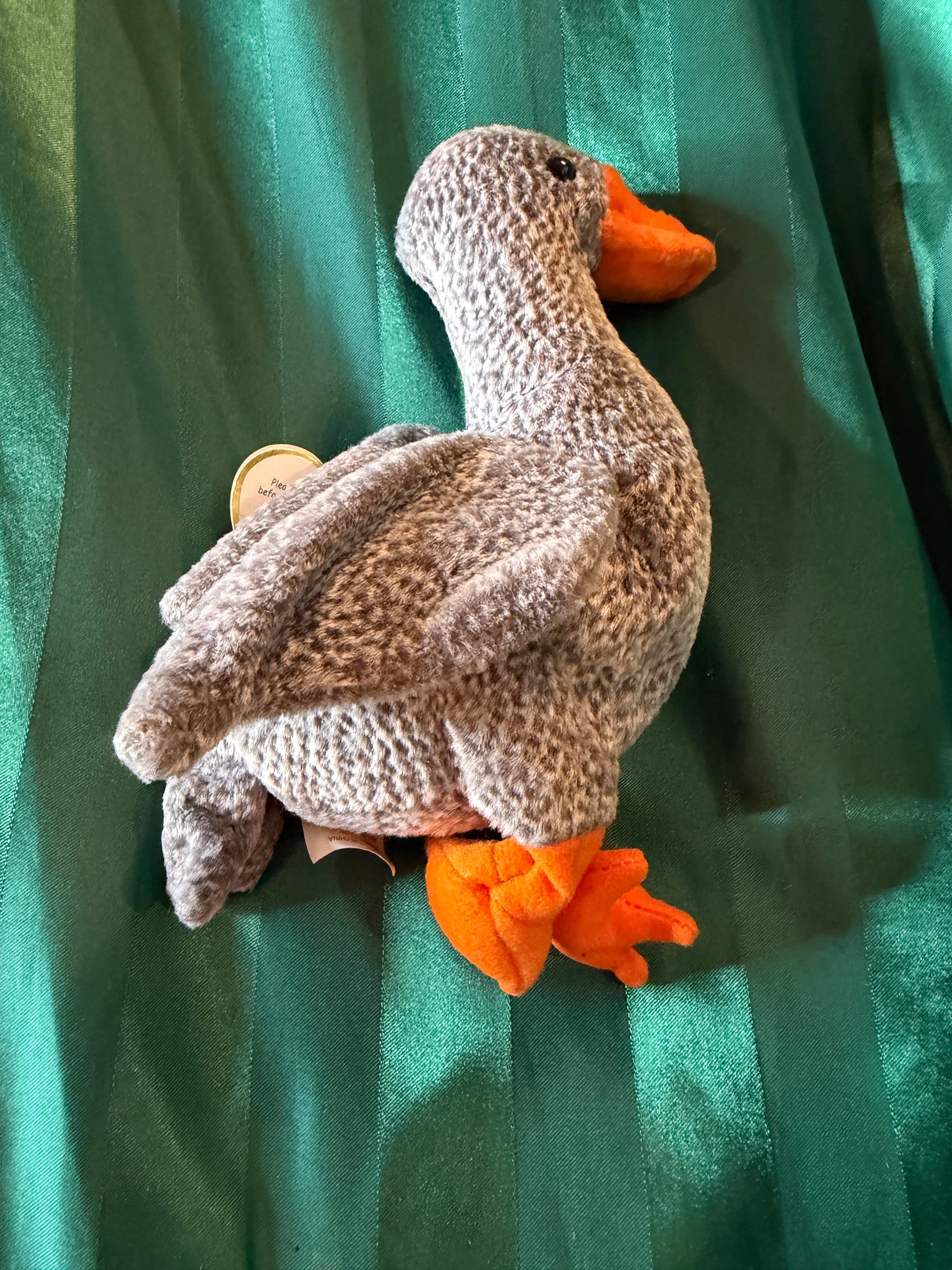 Ty Beanie Baby Honks Goose Plush 1999 - Thumbnail 4