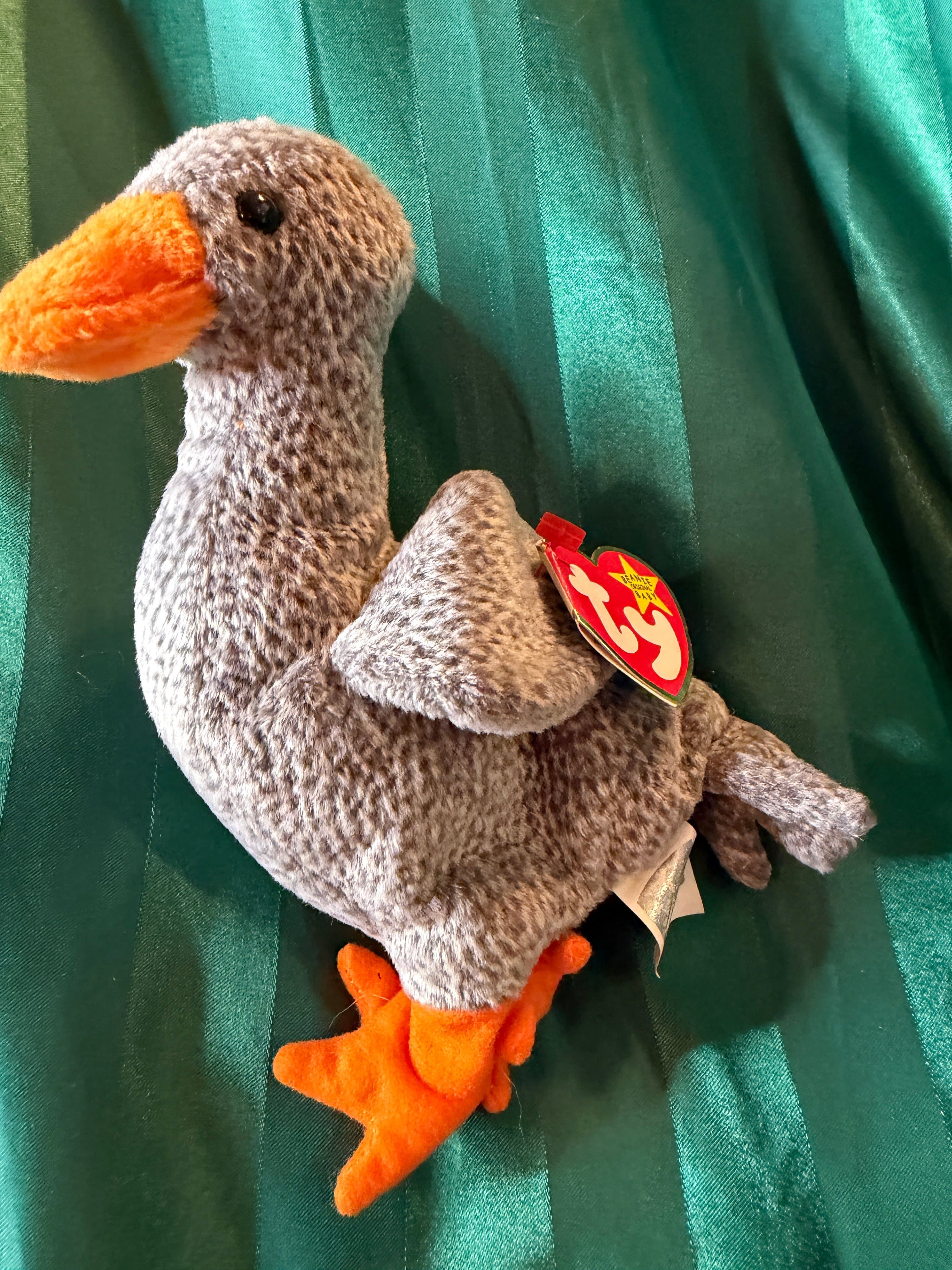 Ty Beanie Baby Honks Goose Plush 1999